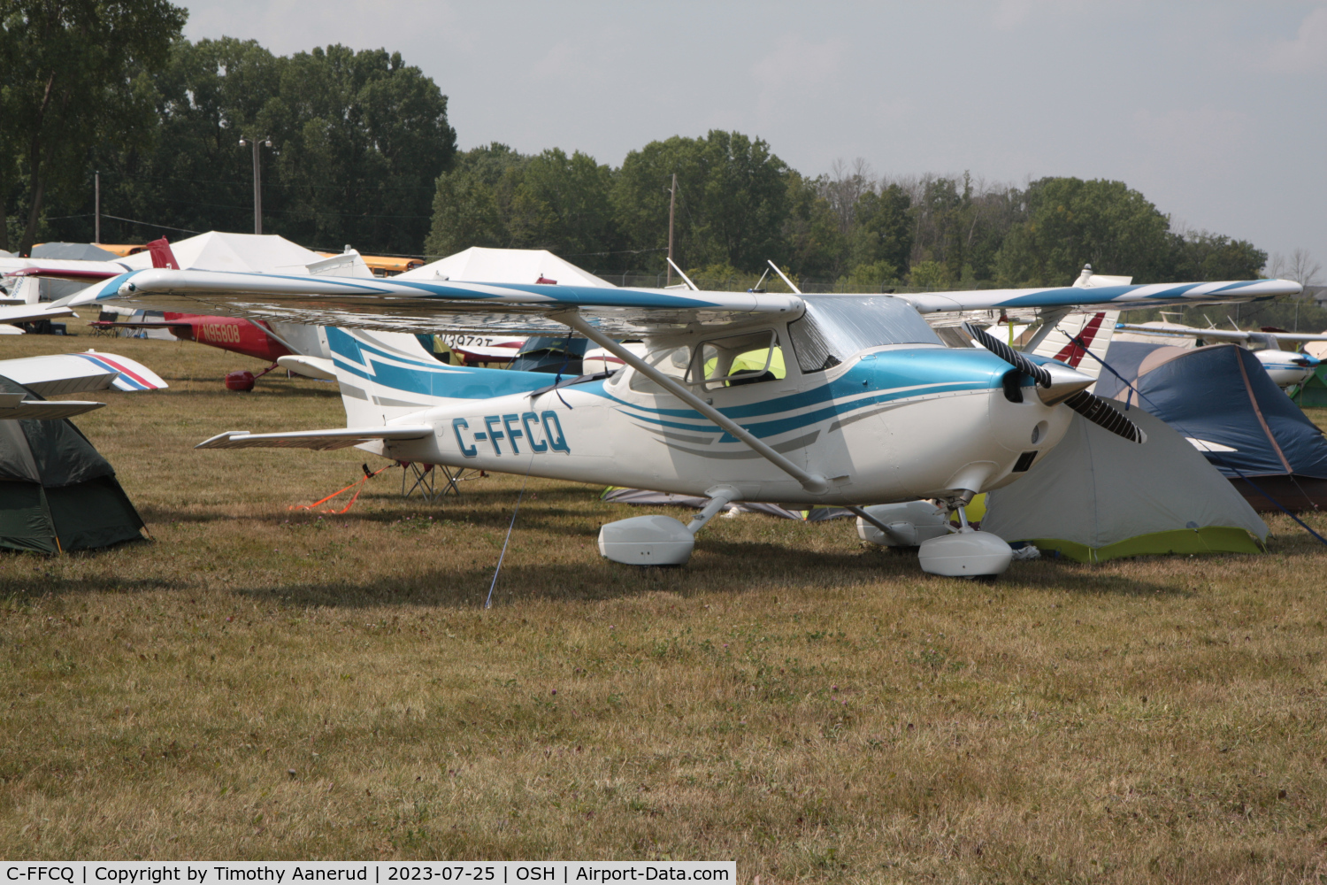 C-FFCQ, 1974 Cessna 172M C/N 17262990, 1974 Cessna 172M, c/n: 17262990. AirVenture 2023