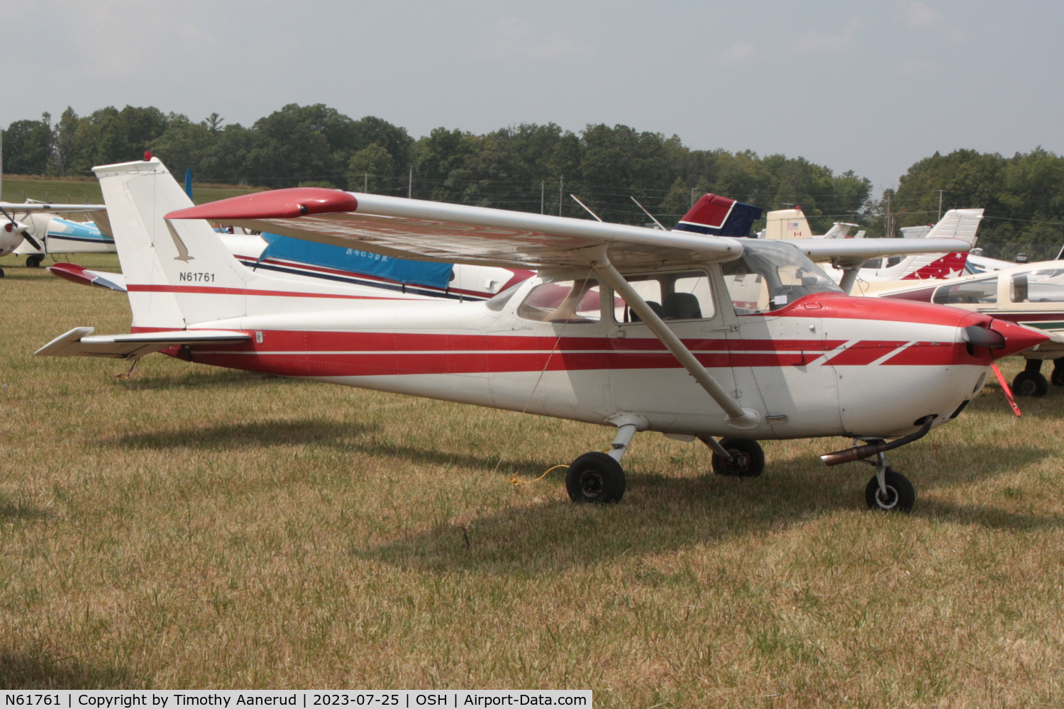 N61761, 1975 Cessna 172M C/N 17264782, 1975 Cessna 172M, c/n: 17264782. AirVenture 2023