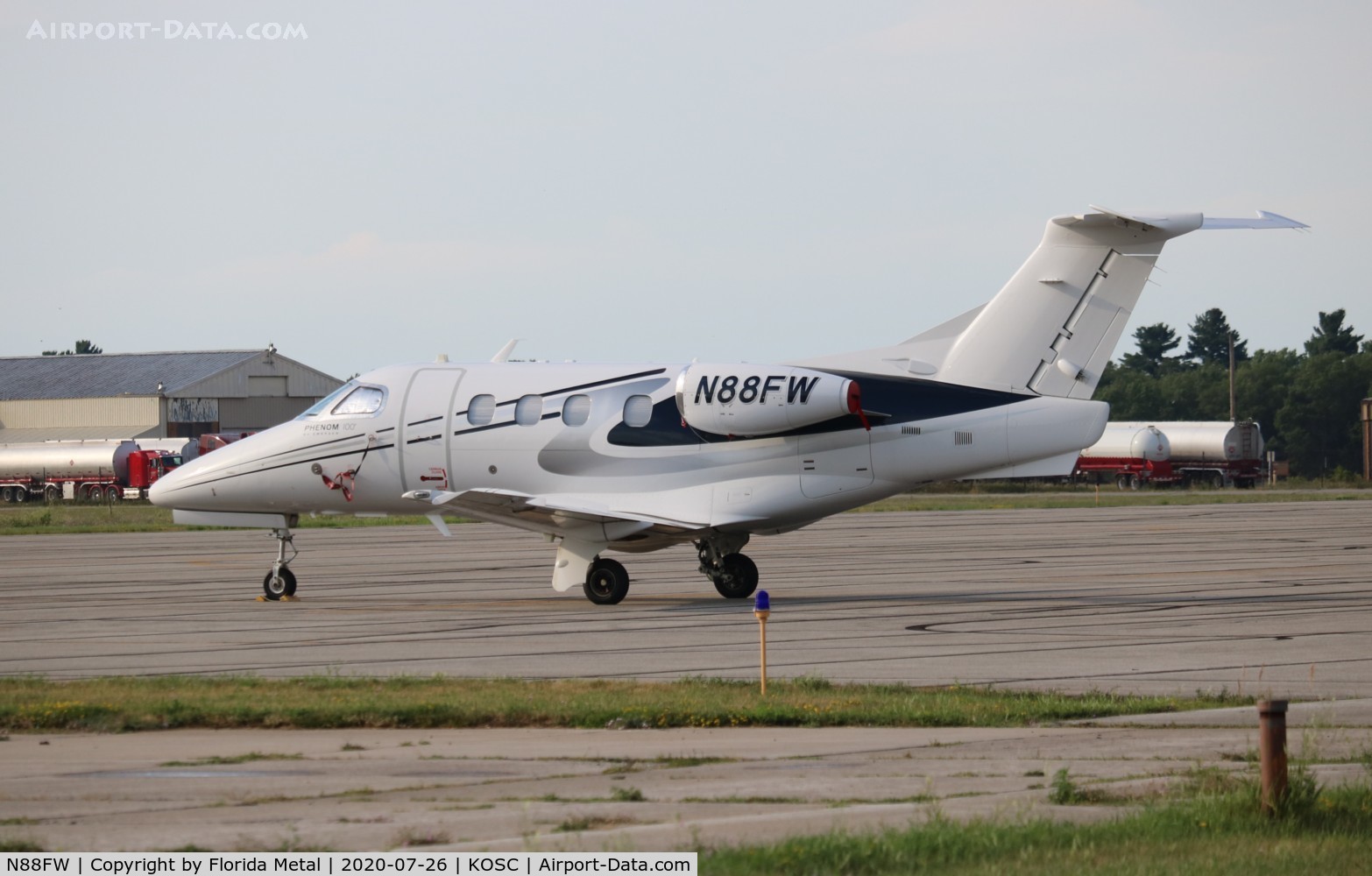 N88FW, 2012 Embraer EMB-500 Phenom 100 C/N 50000277, Phenom 100 zx
