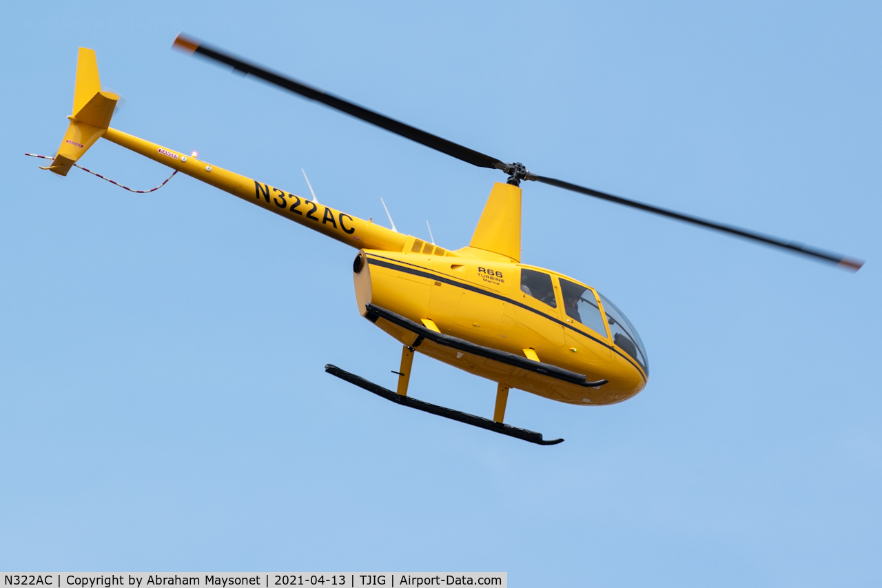 N322AC, Robinson R66 Turbine C/N 1037, New aircraft with that tail number