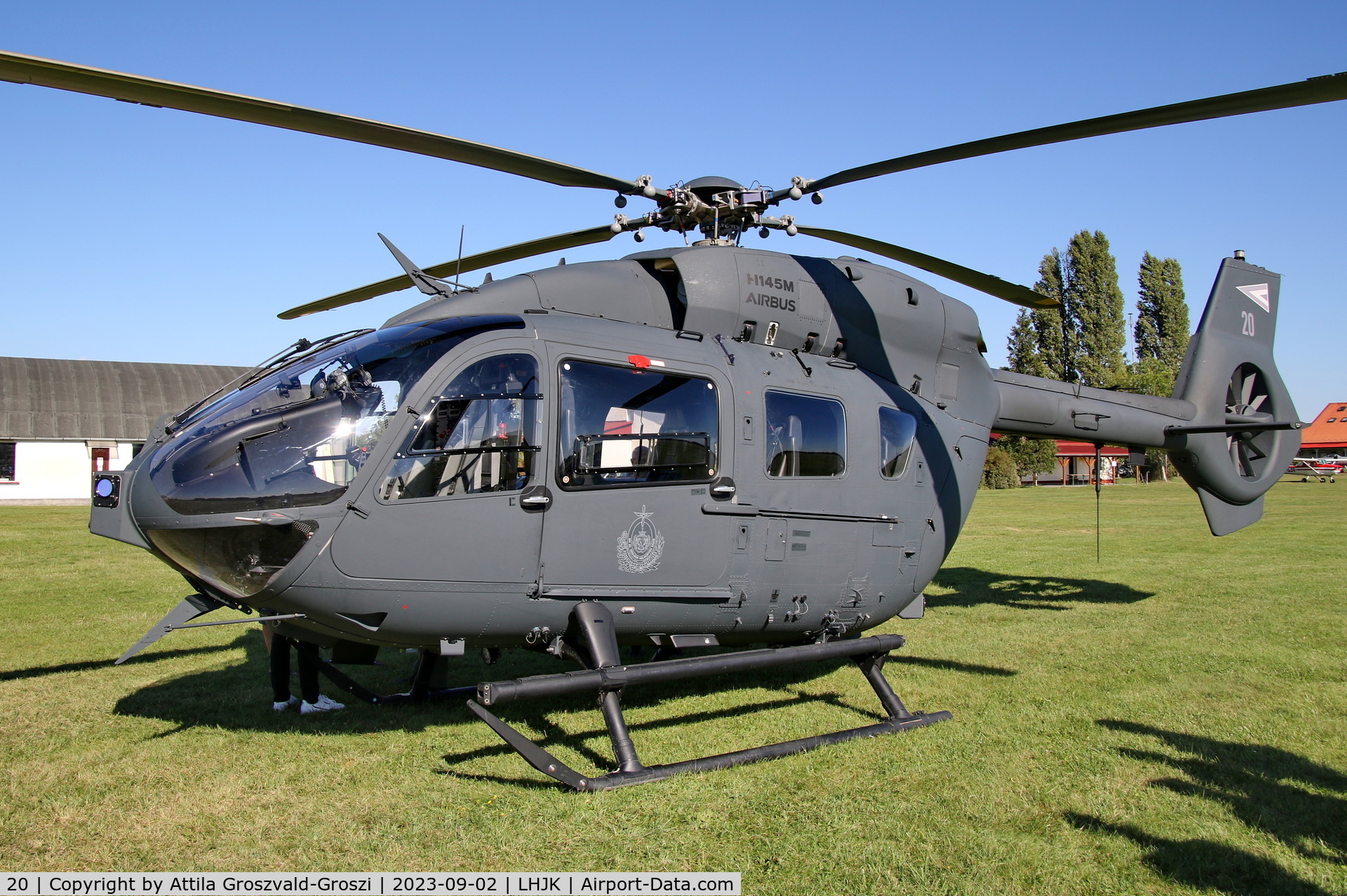 20, 2019 Airbus Helicopters BK-117D-2M C/N 20348, LHJK - Jakabszállás Airport, Hungary