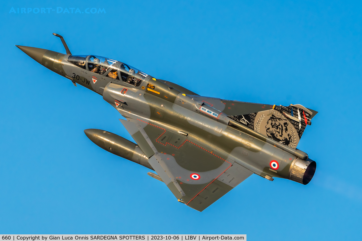 660, Dassault Mirage 2000D C/N 534, Special Color tiger Meet 2023