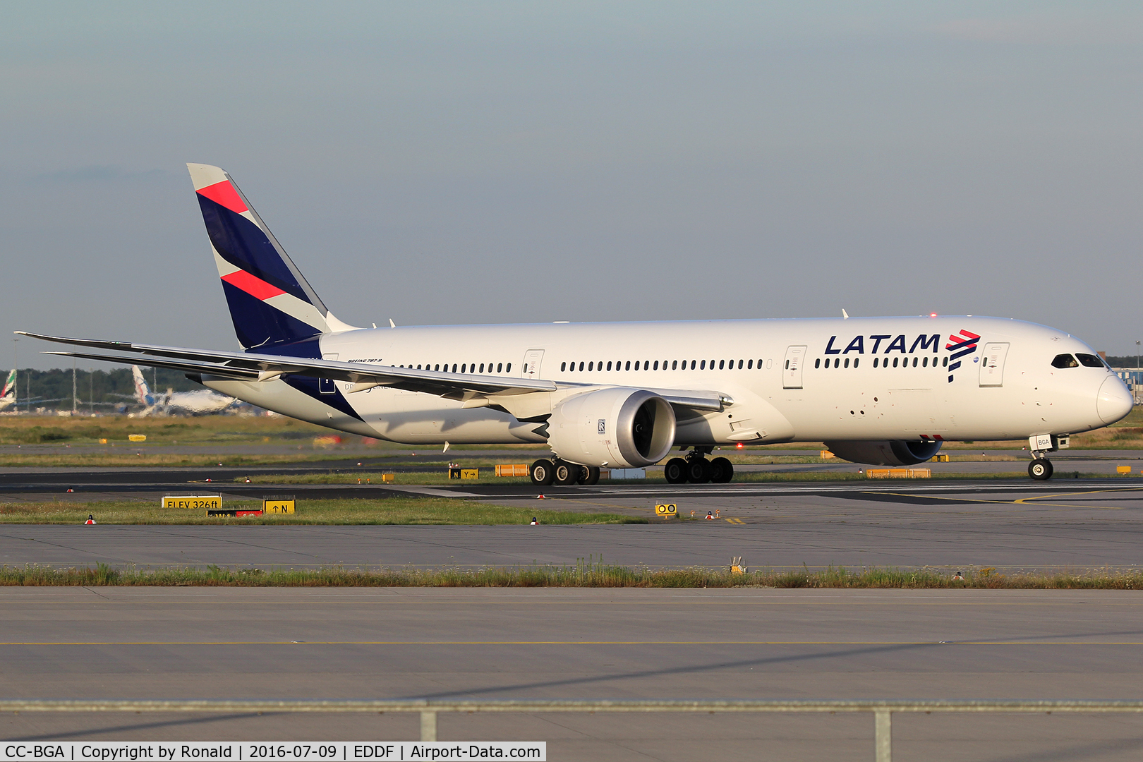 CC-BGA, 2014 Boeing 787-9 Dreamliner C/N 35317, at fra