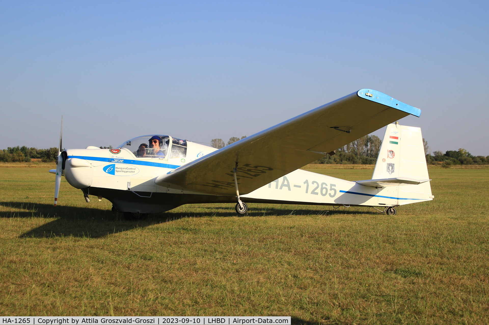 HA-1265, Aeronautica Umbra SF 25 D Falke C/N AU 008 D, LHBD - Börgönd Airport-Börgönd, Hungary - Börgönd Air Show 2023