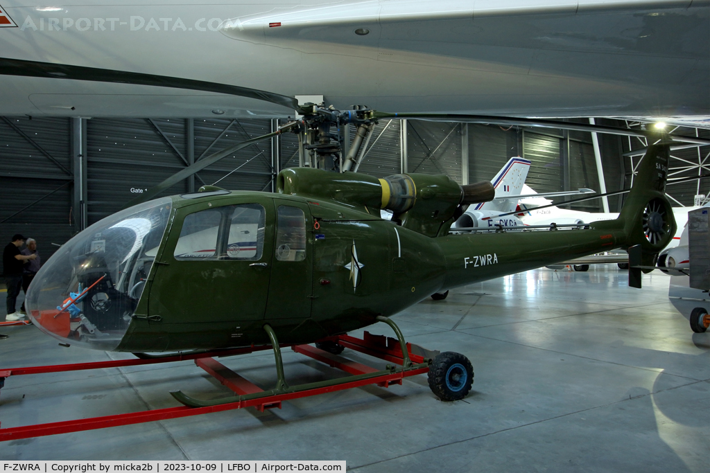 F-ZWRA, Sud Aviation SA-340 Gazelle C/N 002, Preserved