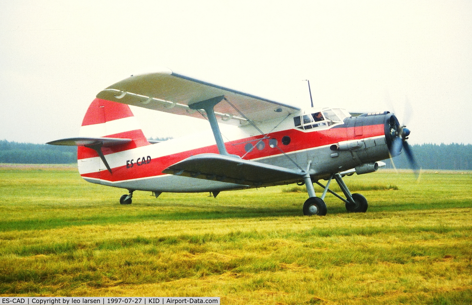 ES-CAD, 1982 Antonov (PZL-Mielec) An-2R C/N 1G194-36, Kristianstad 27.7.1997