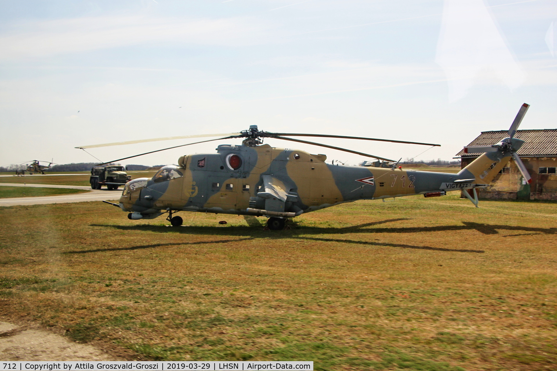 712, 1985 Mil Mi-24V Hind E C/N 220712, LHSN - Szolnok Air Base Hungary