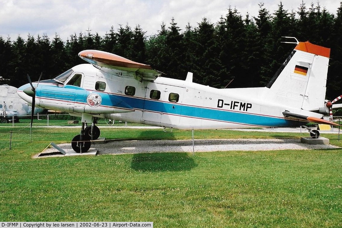 D-IFMP, Dornier Do-28D-2 Skyservant C/N 4050, Hermeskeil 23.6.2002