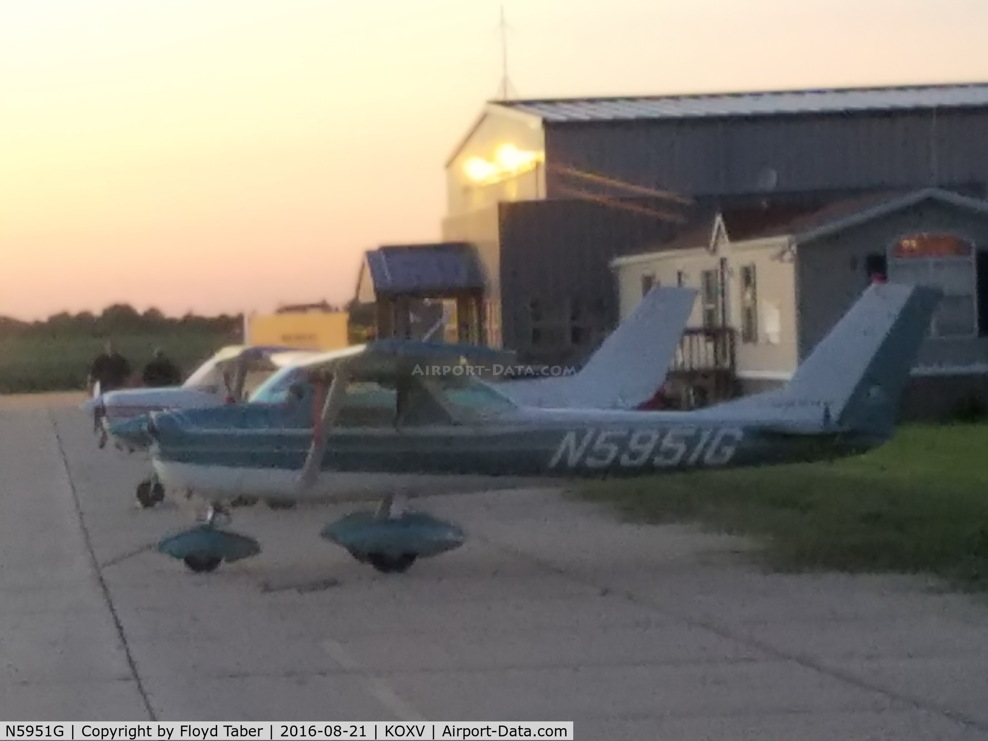 N5951G, 1969 Cessna 150K C/N 15071451, Hanging out on the ramp
