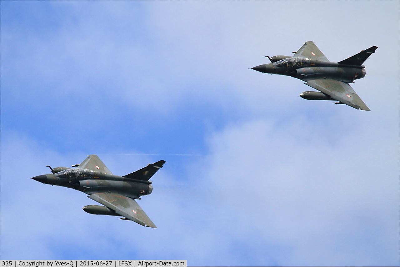 335, Dassault Mirage 2000N C/N 261, Dassault Mirage 2000N (125-CI), Ramex Delta Tactical display, Luxeuil-St Sauveur Air Base 116 (LFSX)