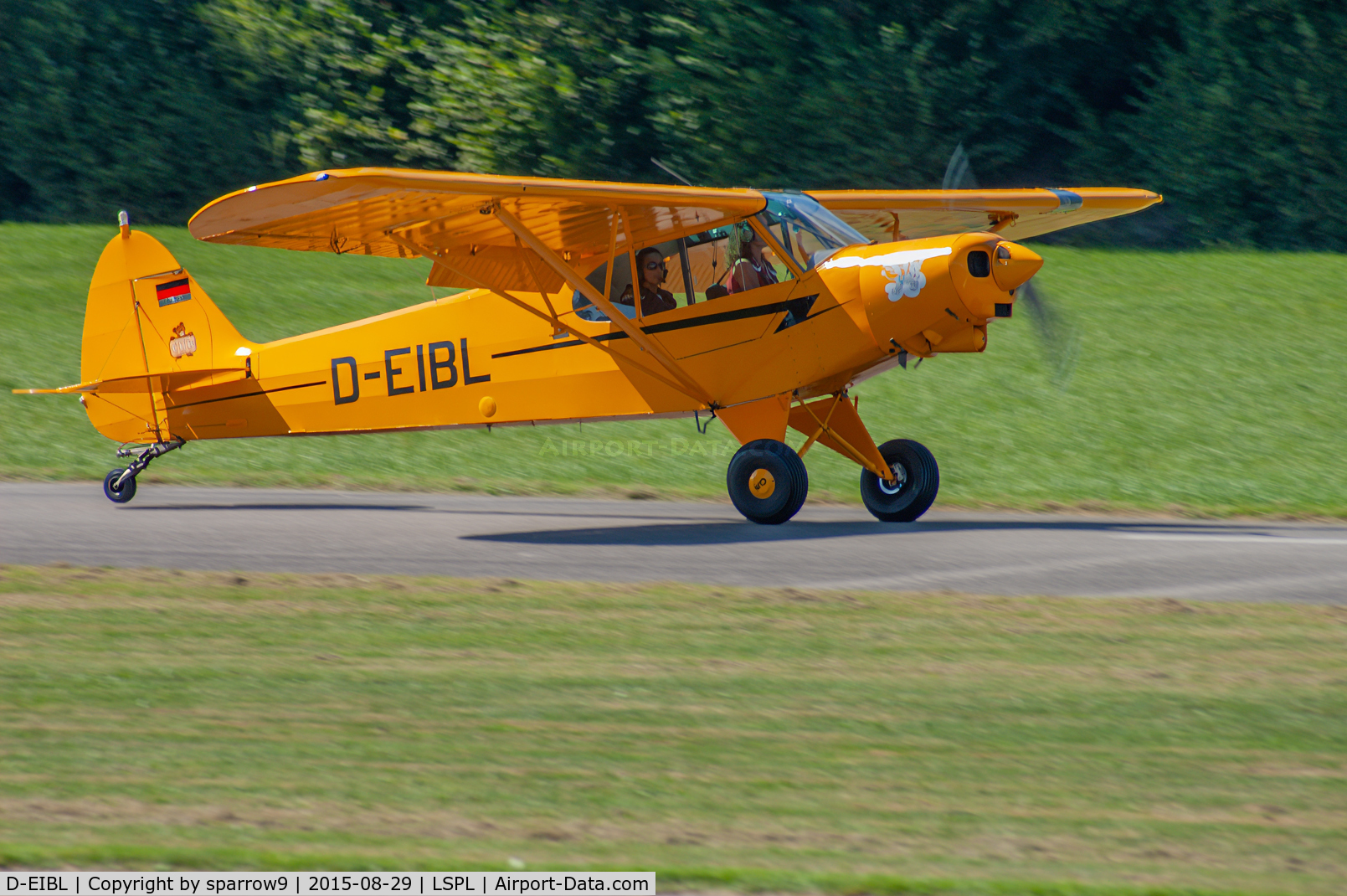 D-EIBL, 1980 Piper PA-18-150 Super Cub C/N 18-8009024, Piper meet Bleienbach