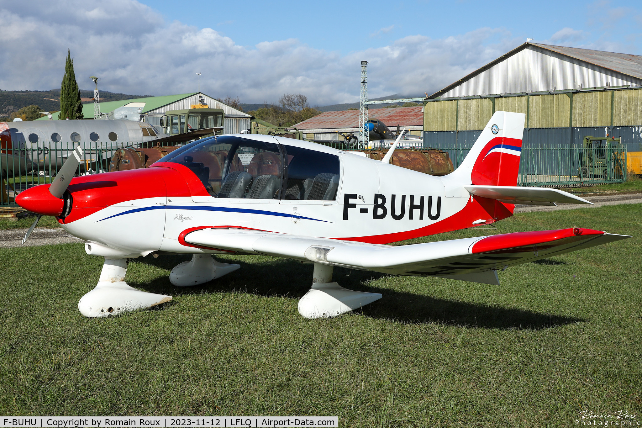 F-BUHU, Robin DR-400-180 Regent C/N 809, Aerodej