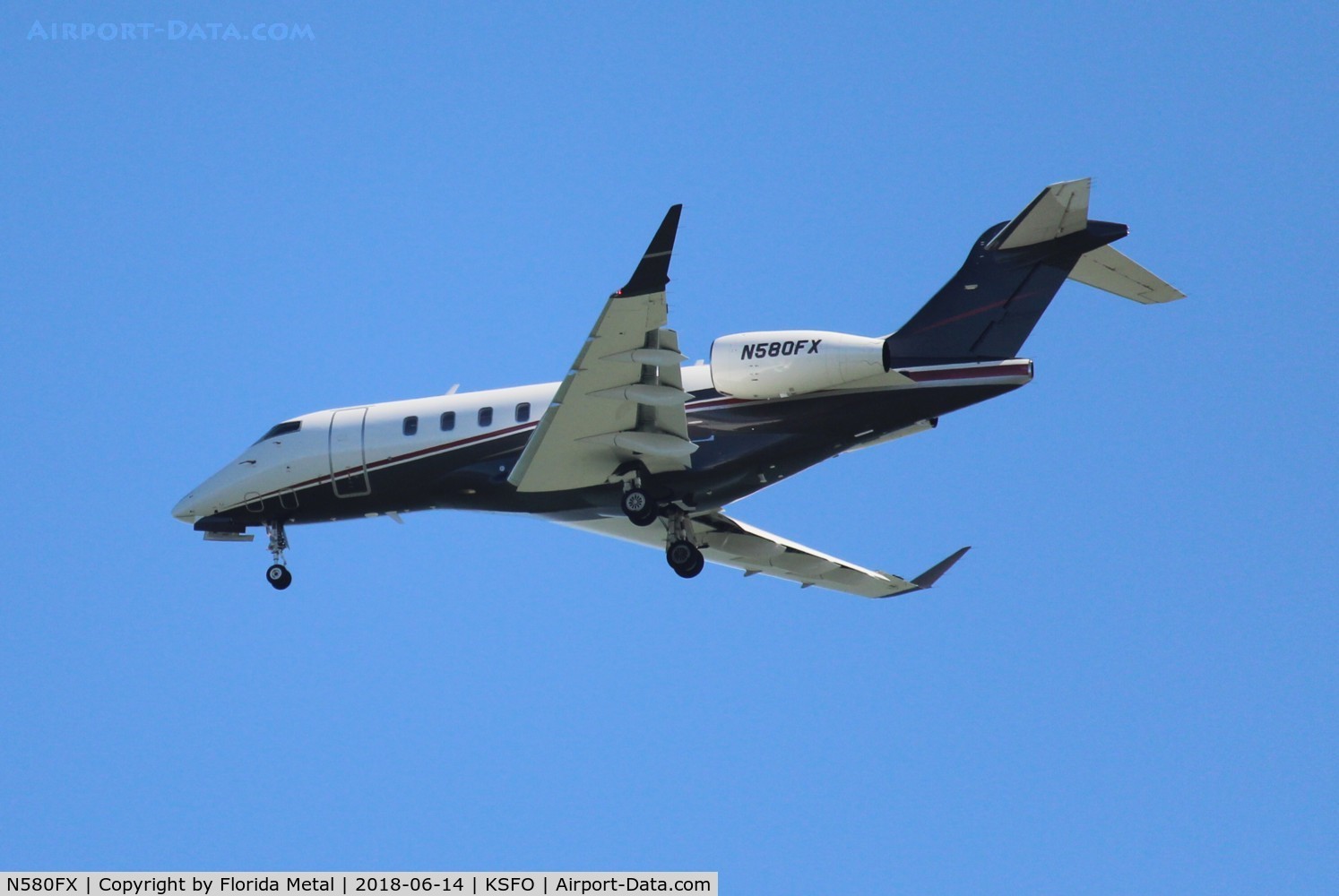 N580FX, Bombardier BD-100-1A10 C/N 20652, Challenger 350 zx