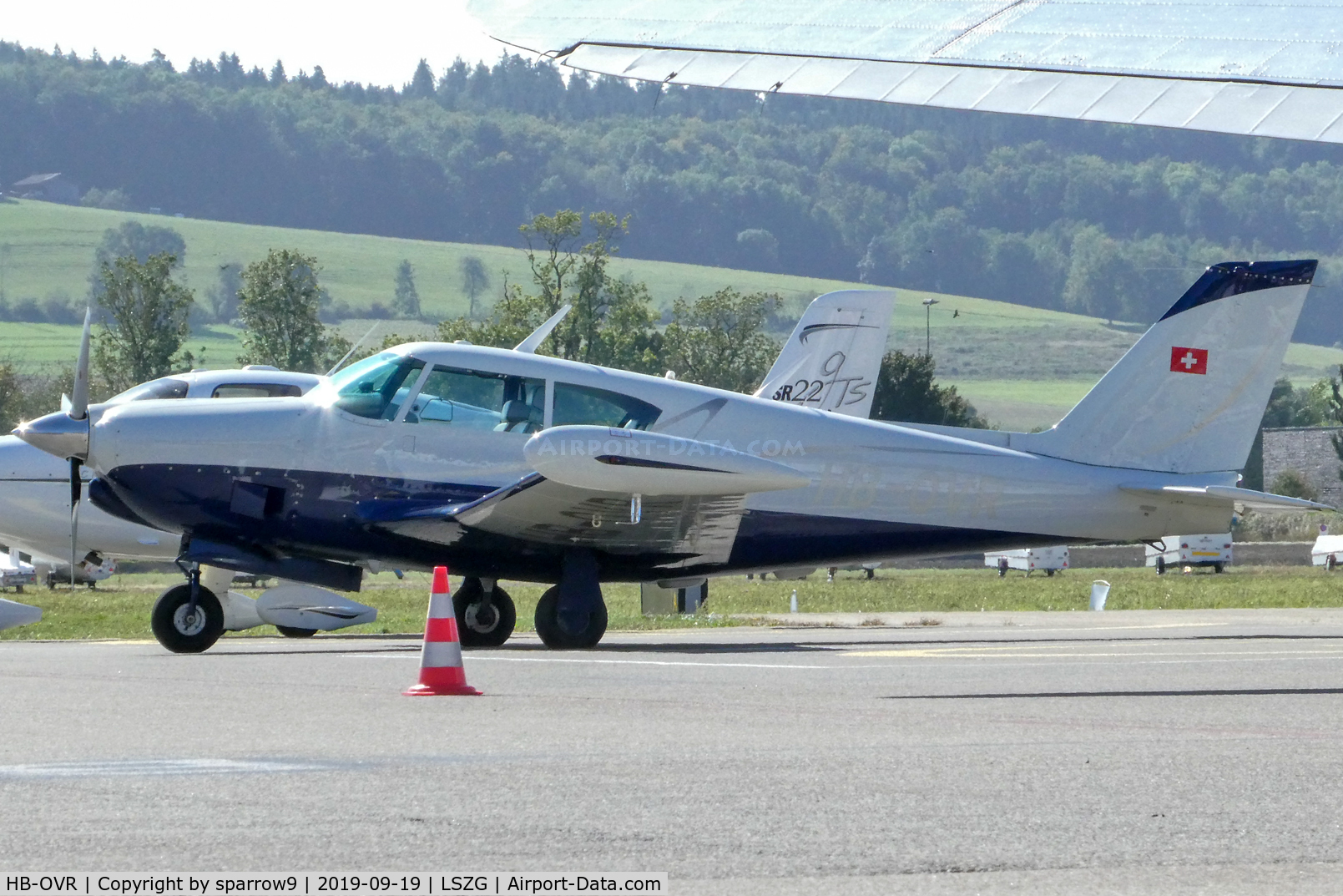 HB-OVR, 1963 Piper PA-24-250 Comanche C/N 24-1595, At Grenchen. HB-registered since 1963-05-11.