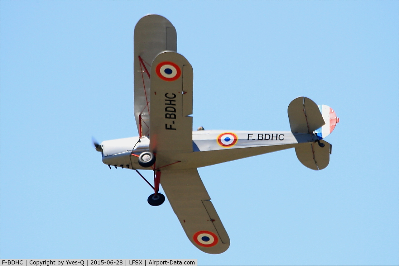 F-BDHC, Stampe-Vertongen SV-4A C/N 1125, Stampe SV-4A, On display, Luxeuil-St Sauveur Air Base 116 (LFSX)
