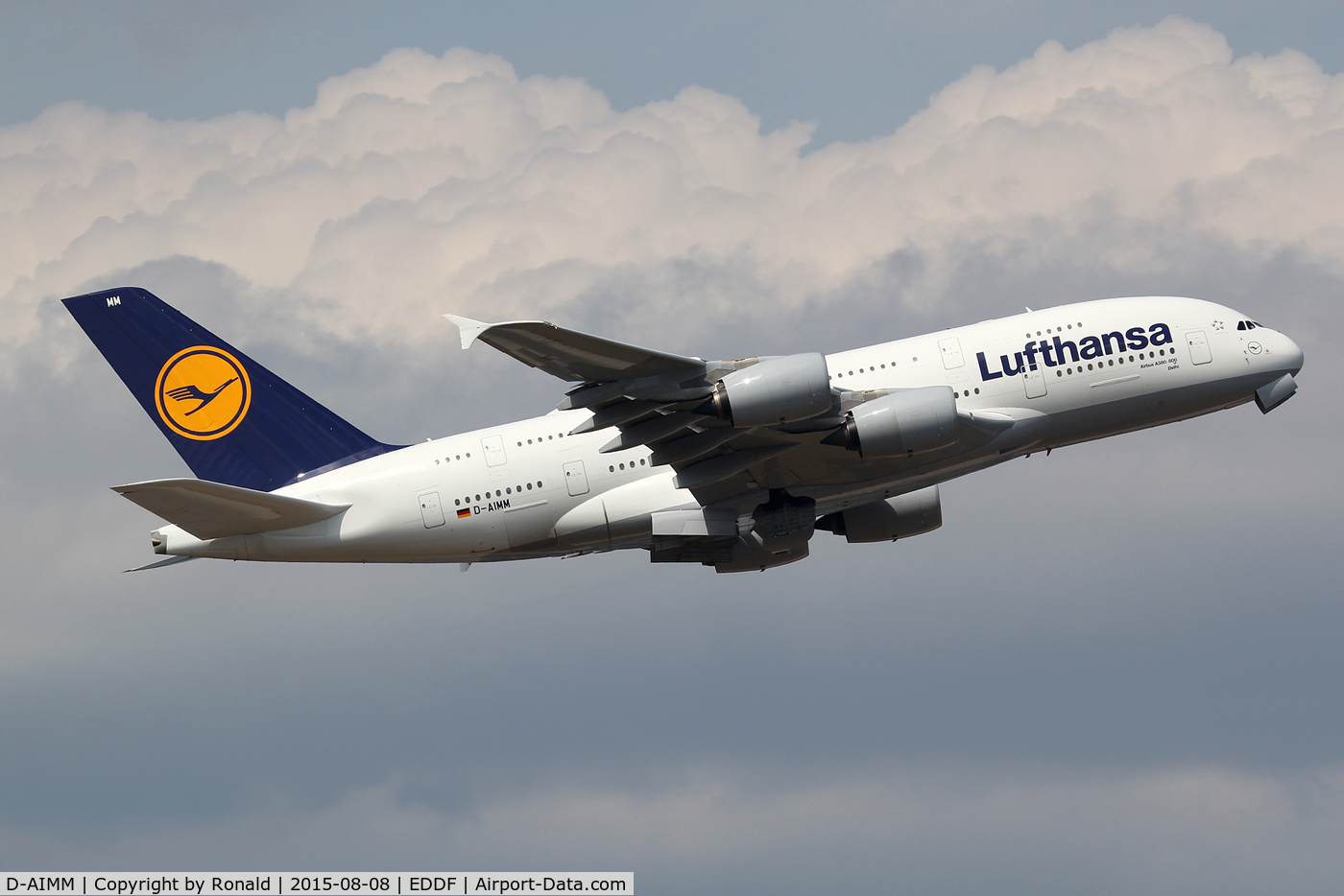 D-AIMM, 2014 Airbus A380-841 C/N 175, at fra