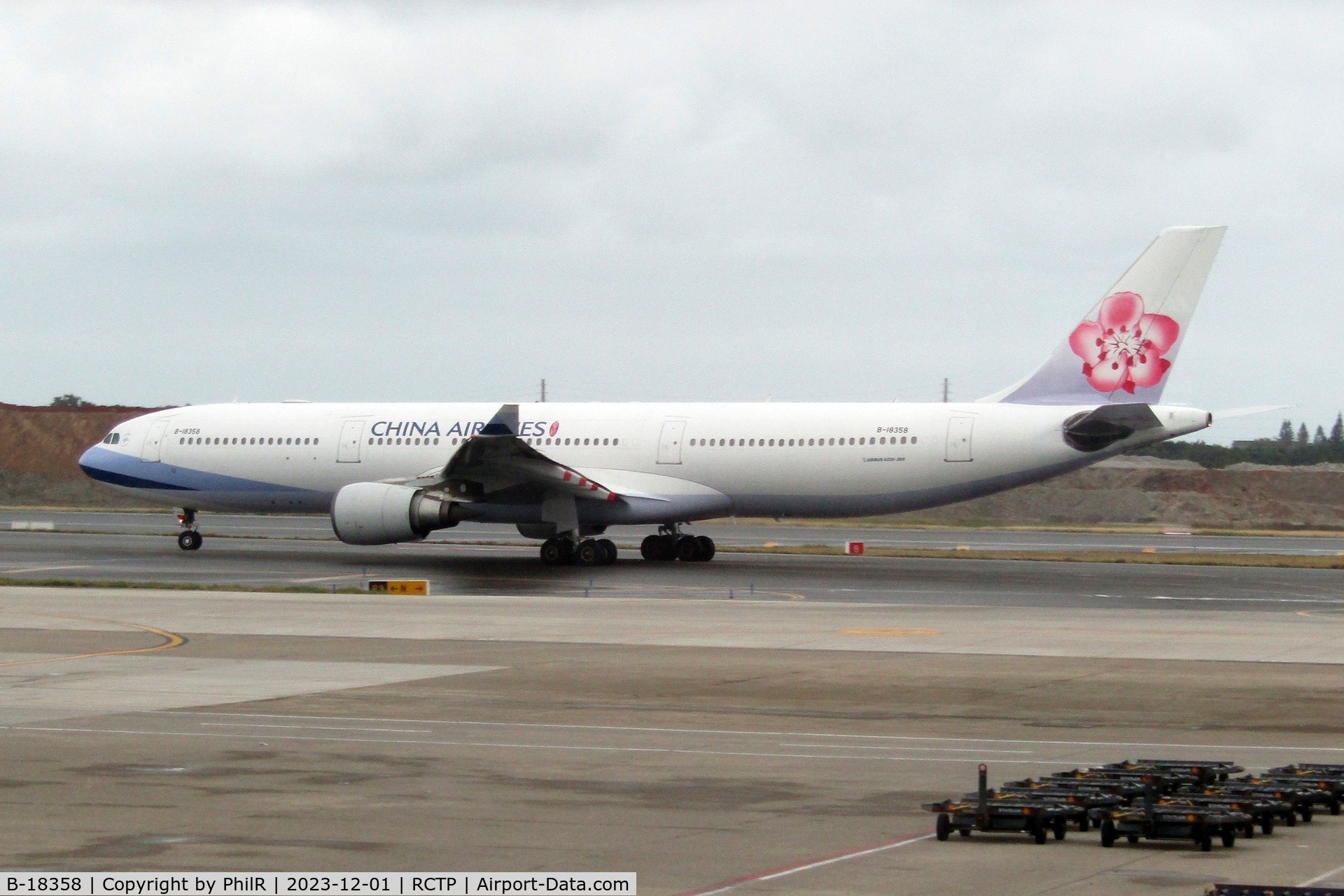 B-18358, 2012 Airbus A330-302 C/N 1346, B-18358 2012 Airbus A330-300 China Airlines Taipei