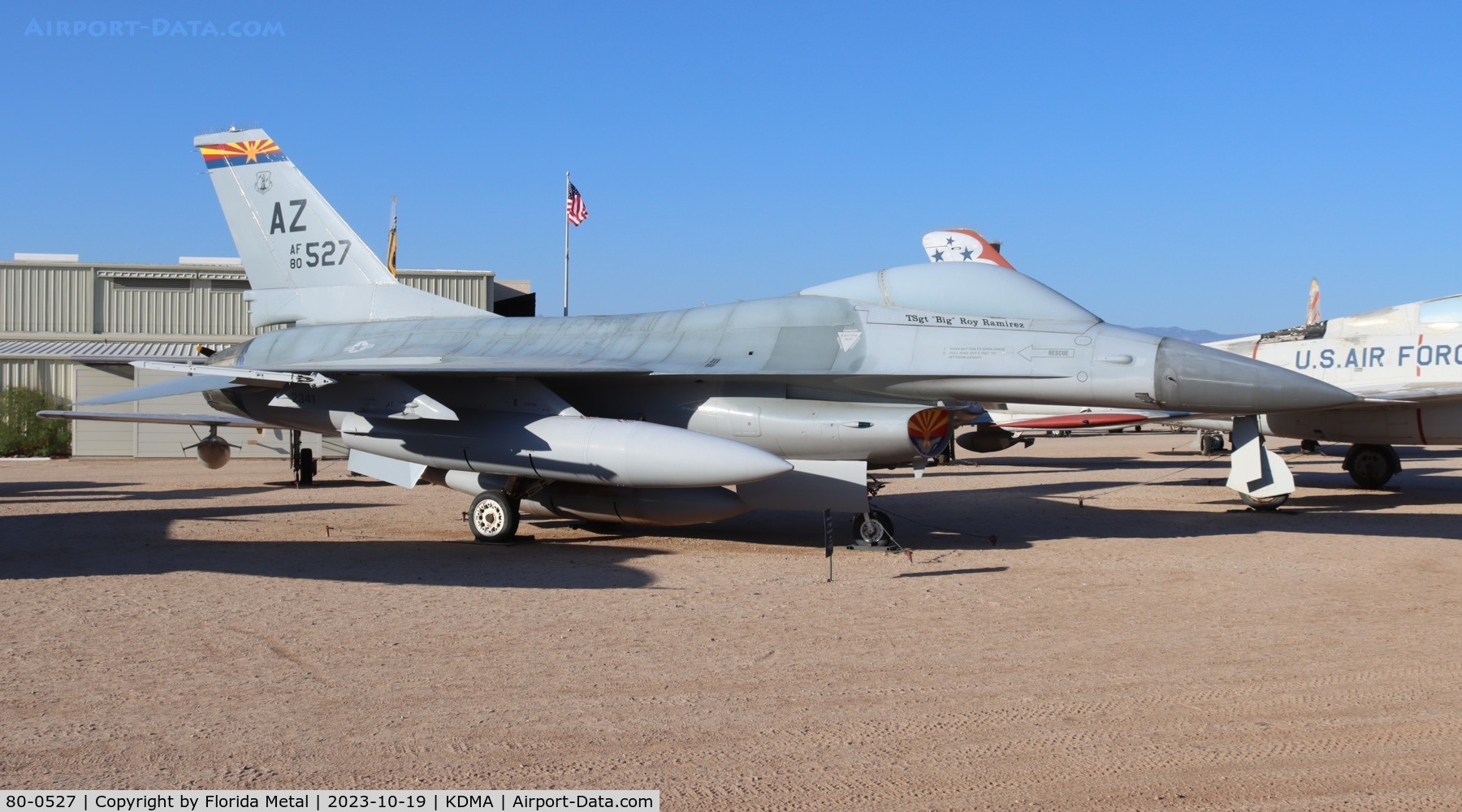 80-0527, 1980 General Dynamics F-16A Fighting Falcon C/N 61-248, F-16A zx