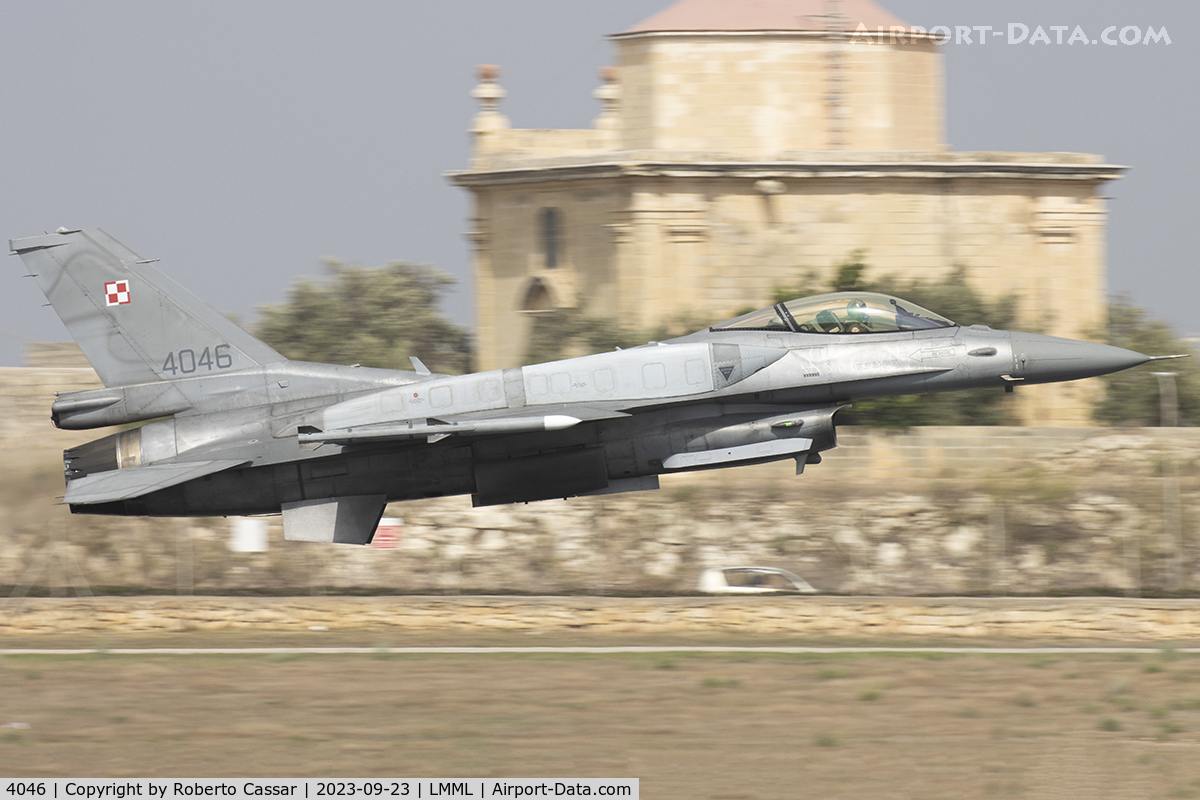 4046, Lockheed Martin F-16CJ Fighting Falcon C/N JC-7, Malta International Airshow 2023