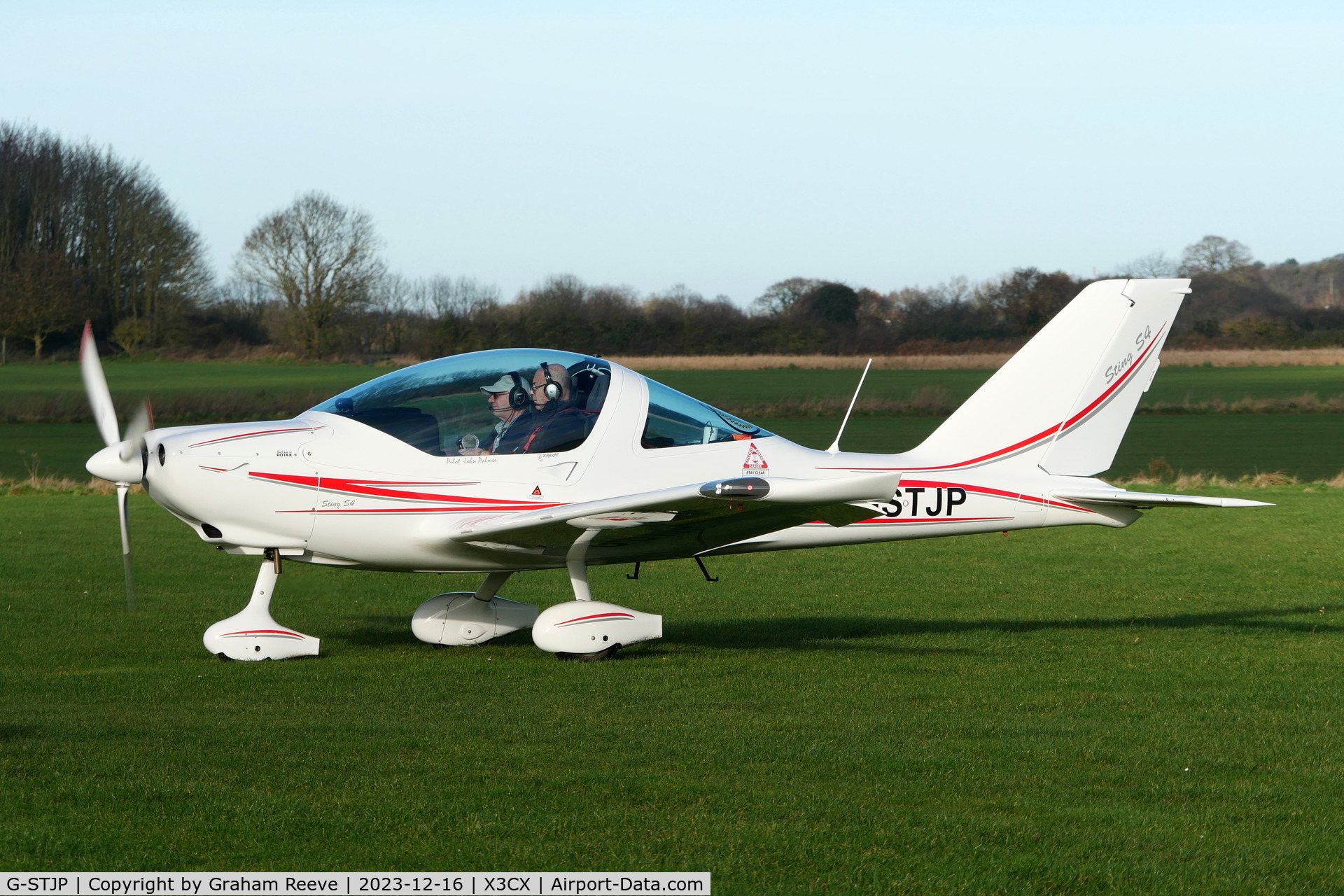 G-STJP, 2022 TL Ultralight SRO TL 2000 Sting S4 C/N 22 ST 505, Just landed at Northrepps.