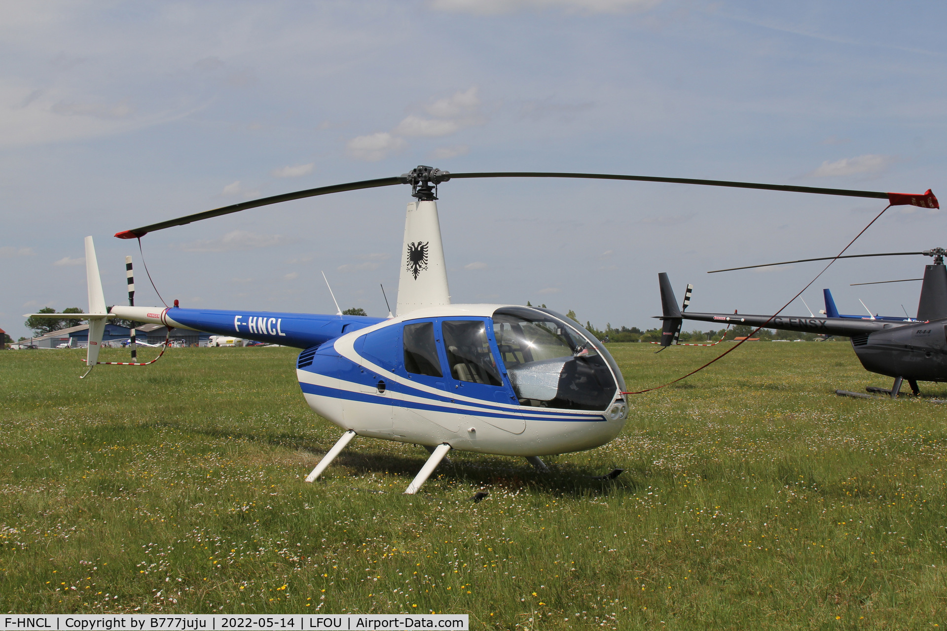 F-HNCL, 2006 Robinson R44 Raven II C/N 11468, at Helico 2022 Cholet