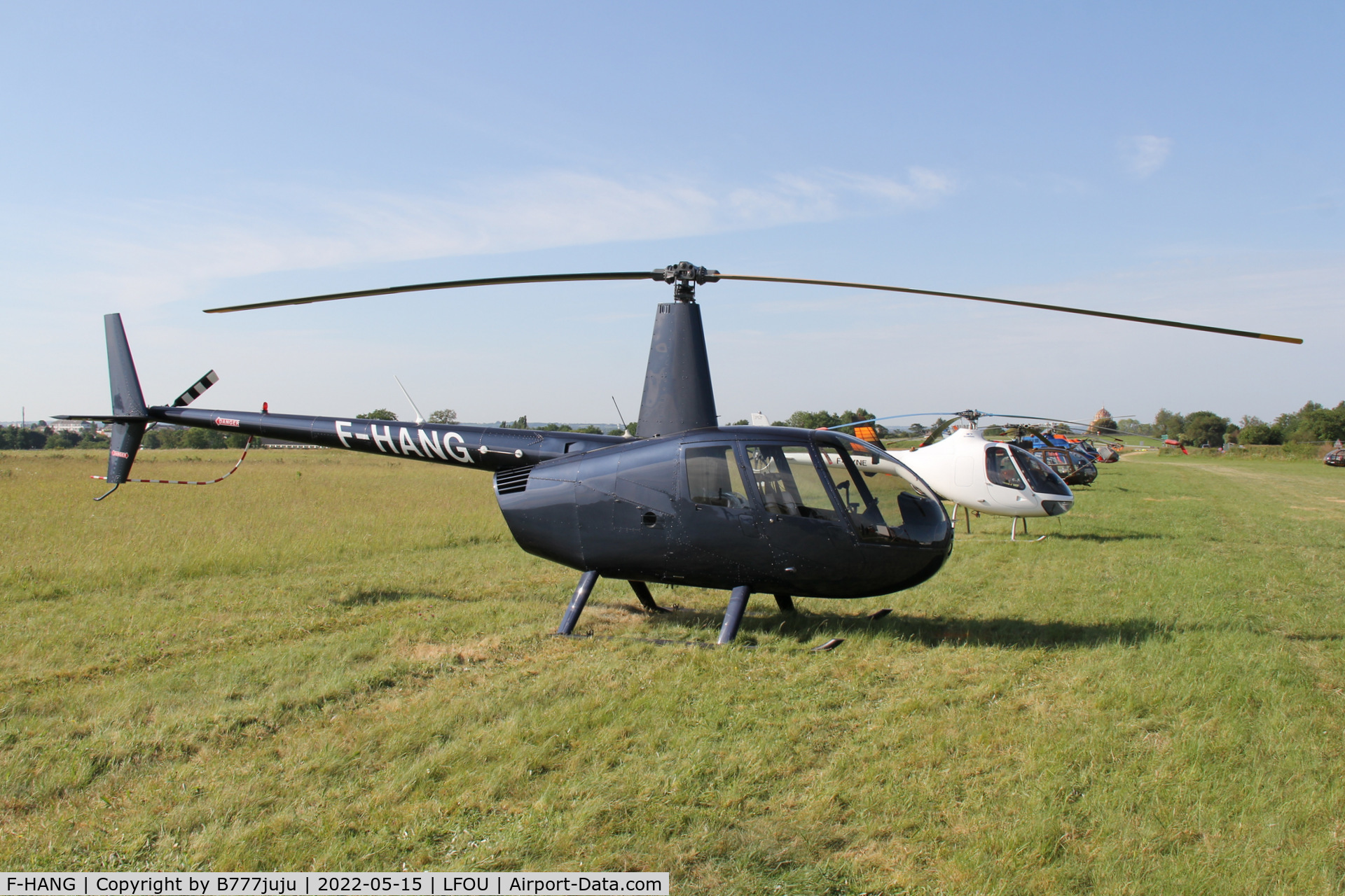 F-HANG, 2004 Robinson R44 Raven II C/N 10348, at Helico 2022 Cholet