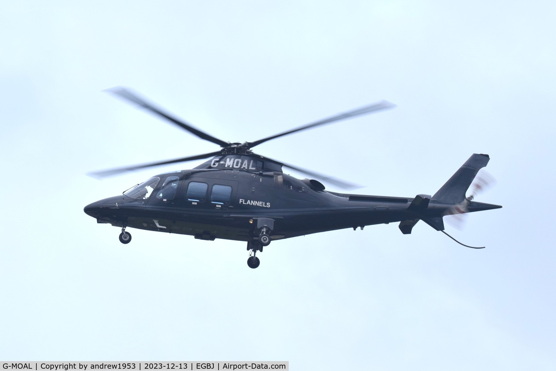G-MOAL, 2015 AgustaWestland AW-109SP Grand New C/N 22348, G-MOAL at Gloucestershire Airport.
