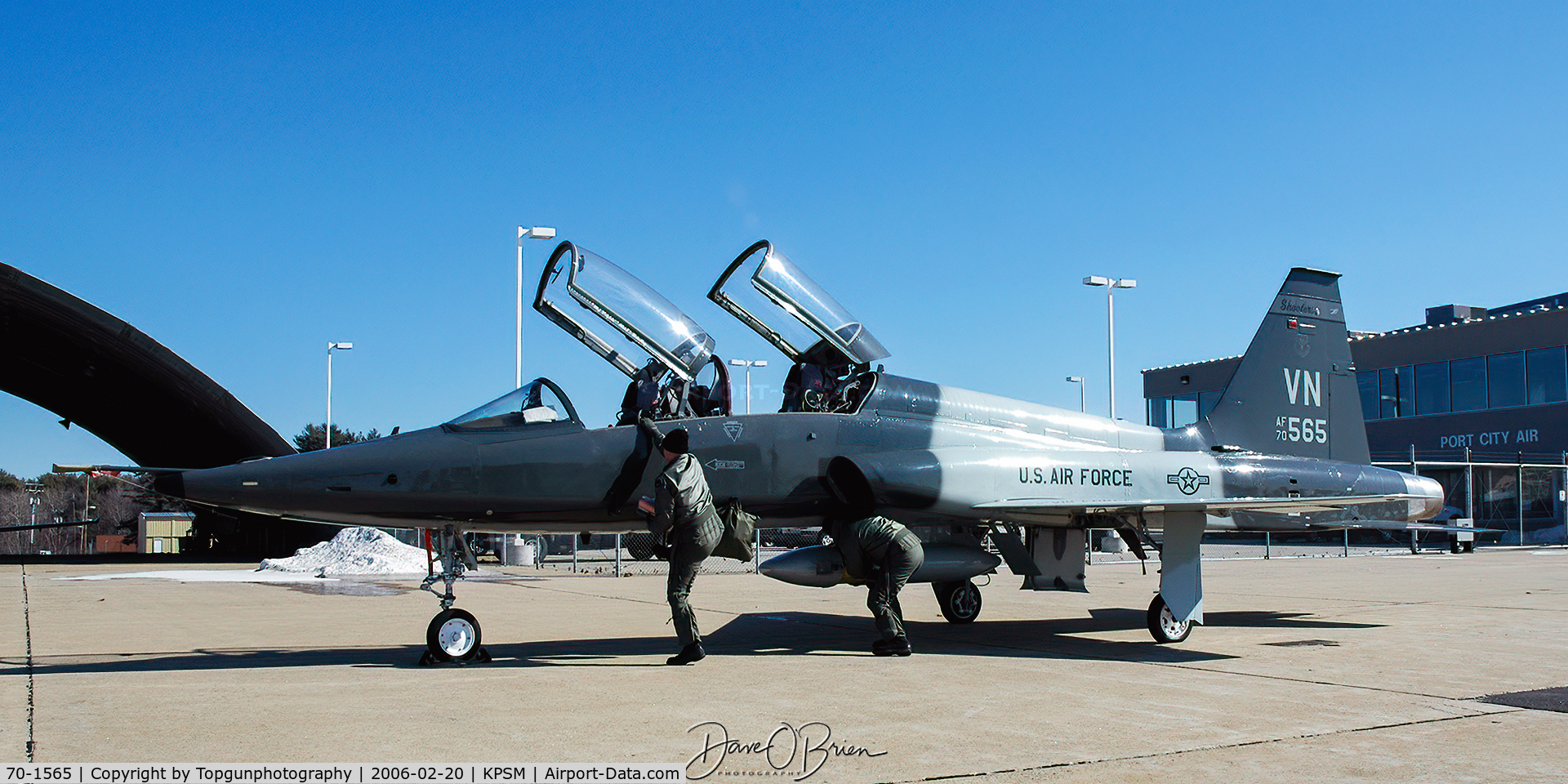 70-1565, 1970 Northrop T-38C Talon C/N T.6255, Time to fire her up and head home