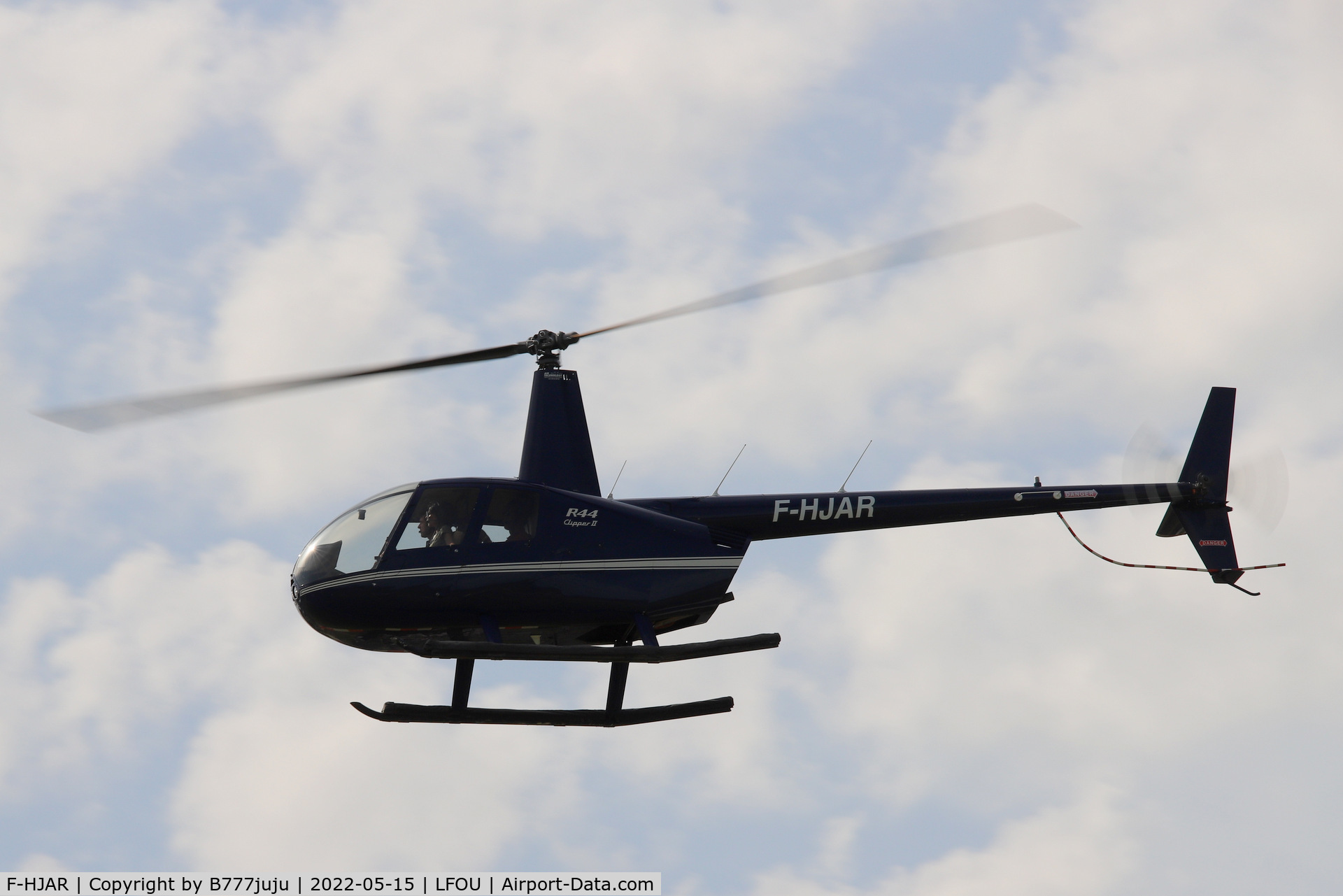 F-HJAR, Robinson R44 Clipper C/N 00000, at Helico 2022 Cholet