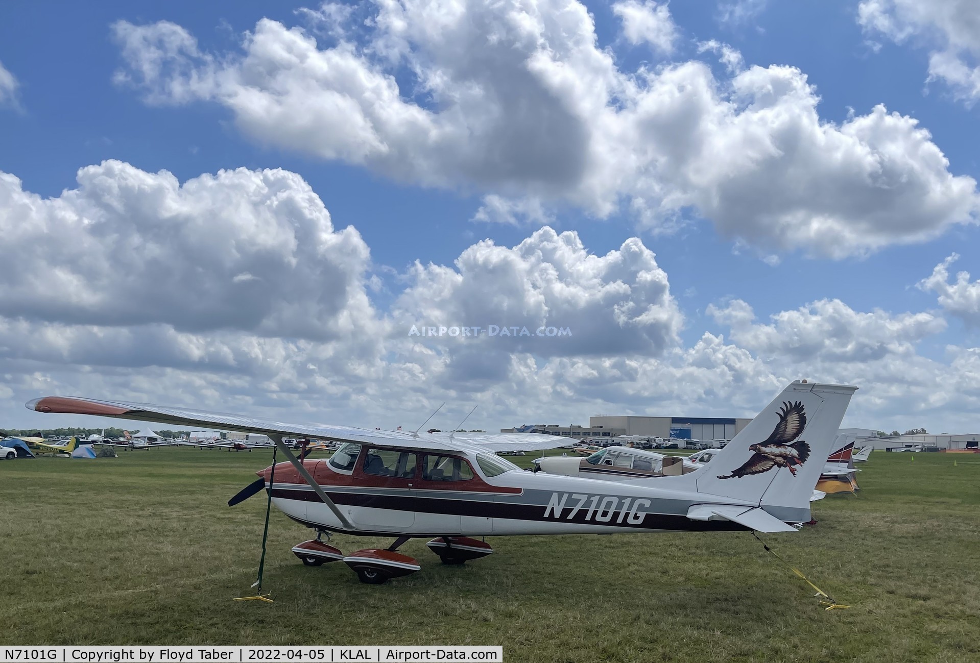 N7101G, 1969 Cessna 172K Skyhawk C/N 17258801, Sun n Fun 2022