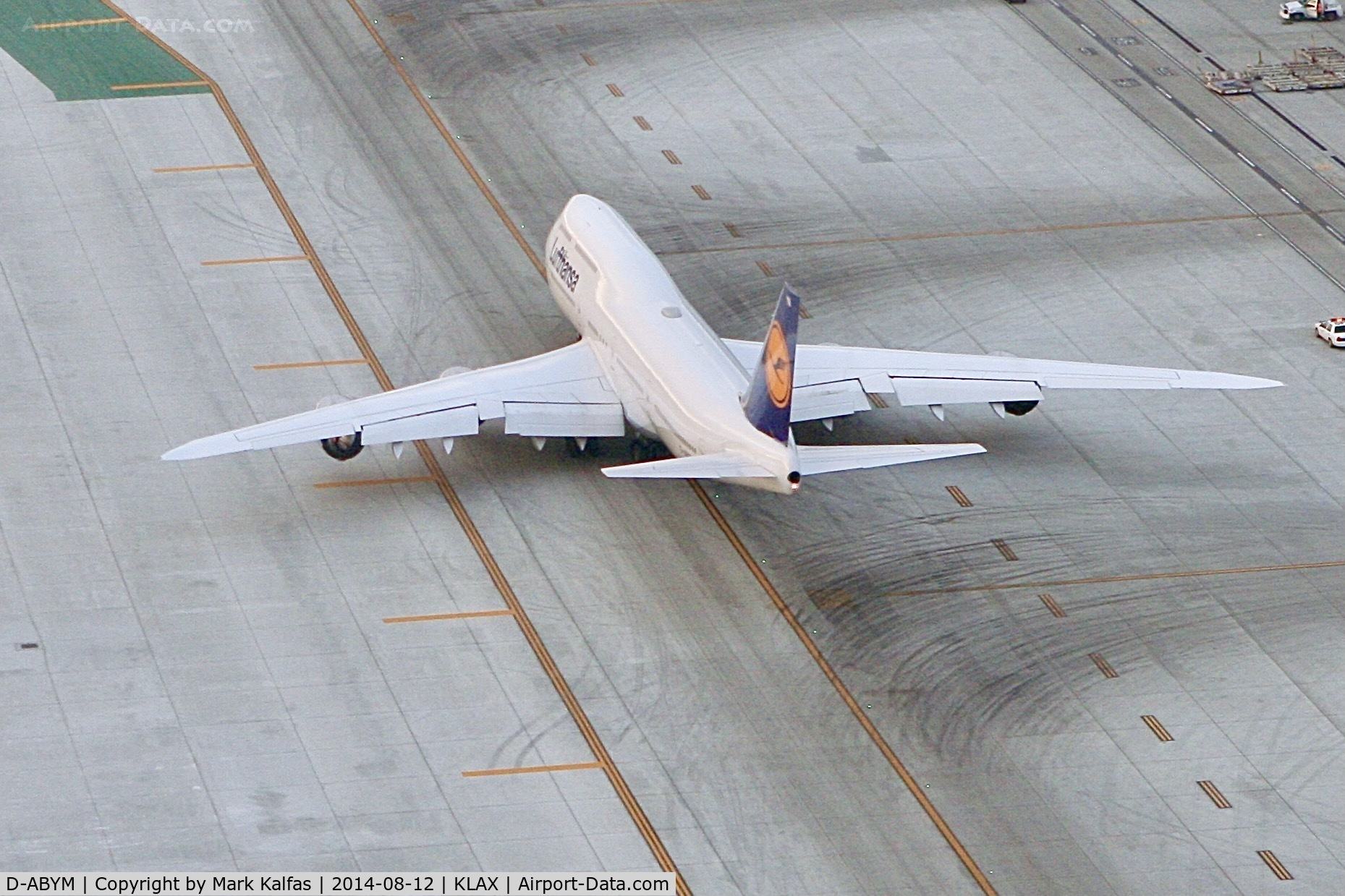 D-ABYM, 2014 Boeing 747-830 C/N 37837, B748 Luftansa Boeing 747-830 D-ABYM 