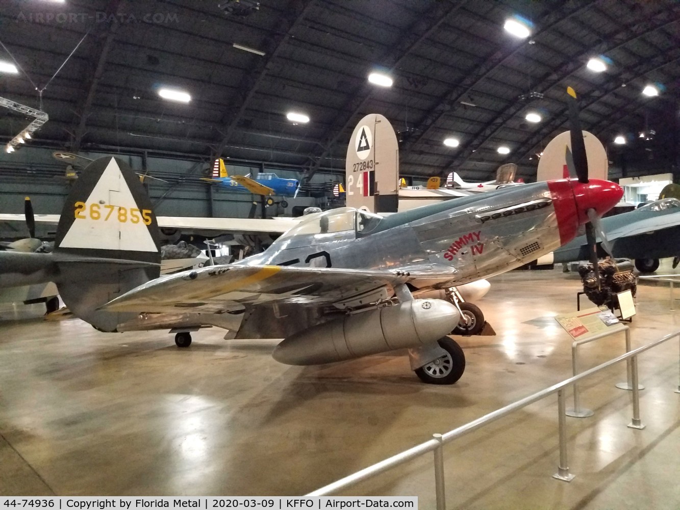 44-74936, 1944 North American P-51D-30-NA Mustang C/N 122-41476, P-51D zx
