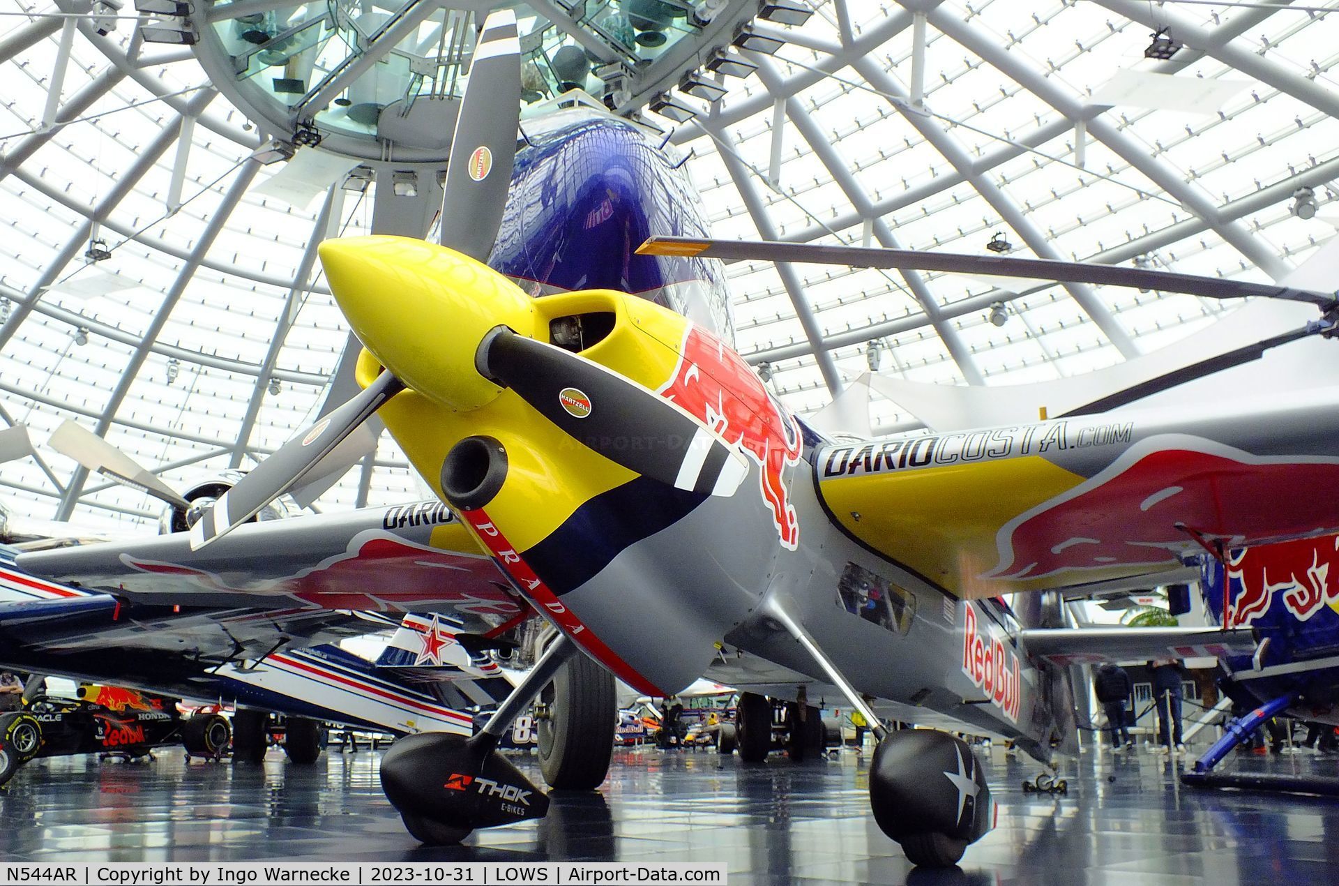 N544AR, 1999 Zivko Edge 540 C/N 0025, Zivko Edge 540 at the Hangar 7 / Red Bull Air Museum, Salzburg
