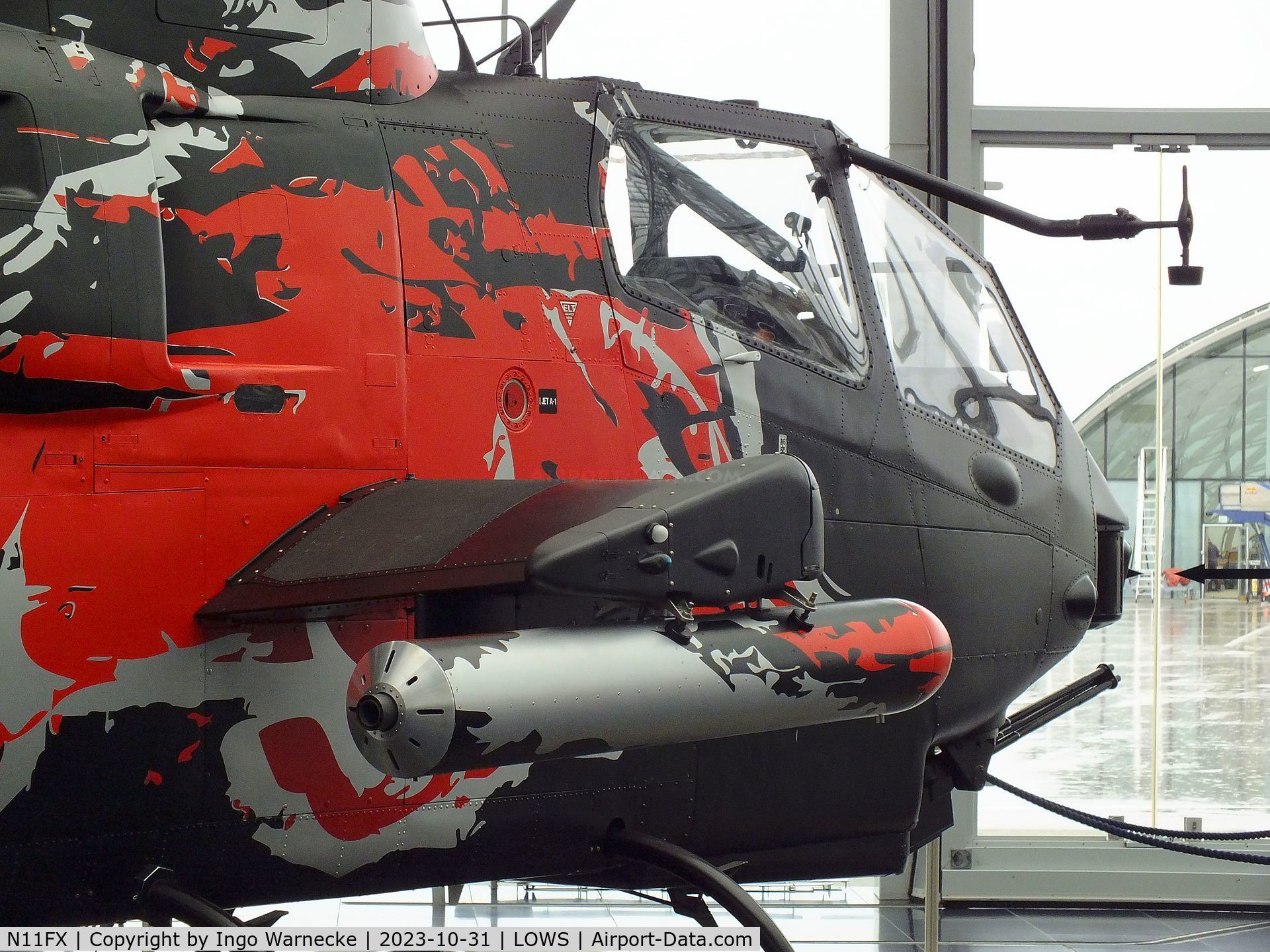 N11FX, 2002 Bell TAH-1F C/N 003, Bell TAH-1F Cobra at the Hangar 7 / Red Bull Air Museum, Salzburg