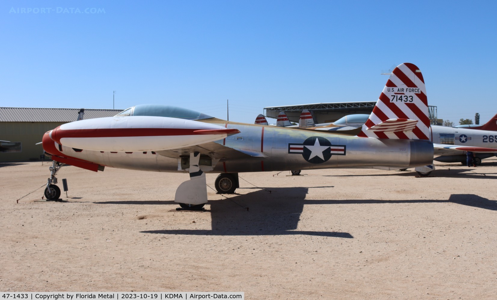 47-1433, 1947 Republic F-84C-2-RE Thunderjet C/N Not found 47-1433, F-84 zx
