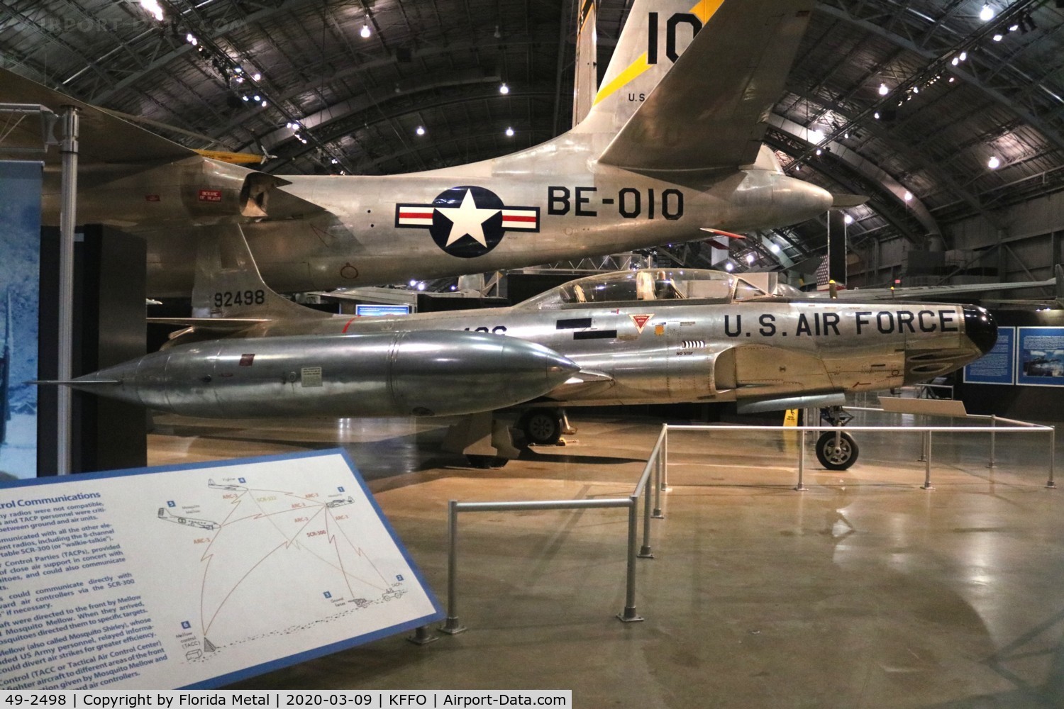 49-2498, 1949 Lockheed F-94A-5-LO Starfire C/N 780-7020, F-94 zx