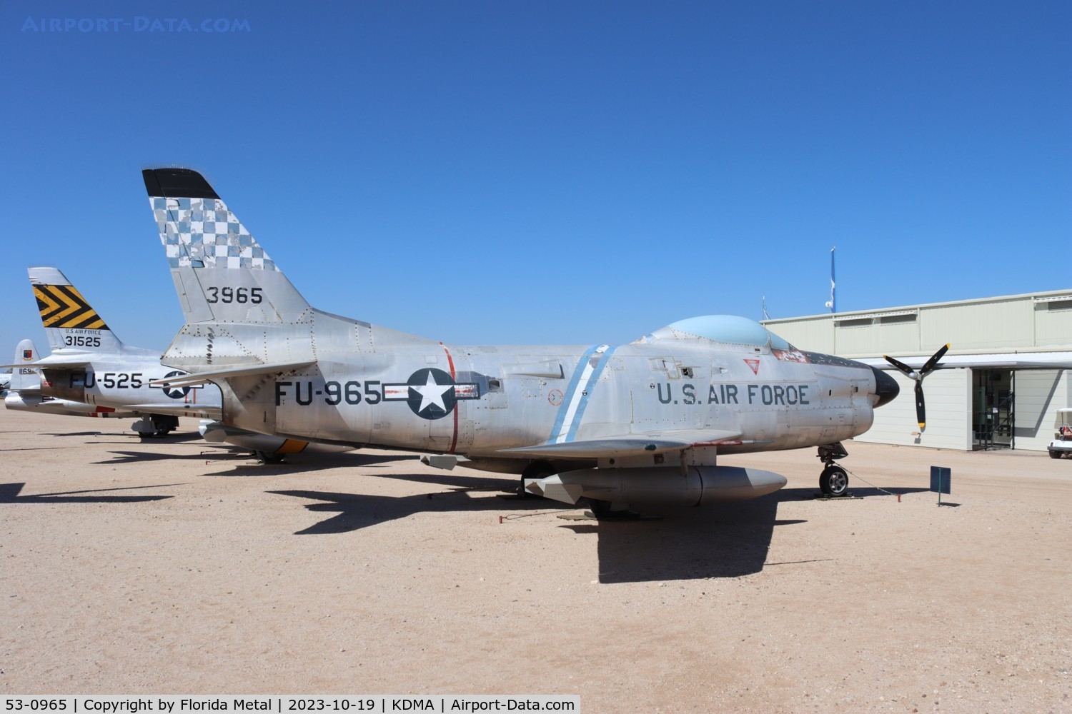 53-0965, 1953 North American F-86L Sabre C/N 201-409, F-86 zx