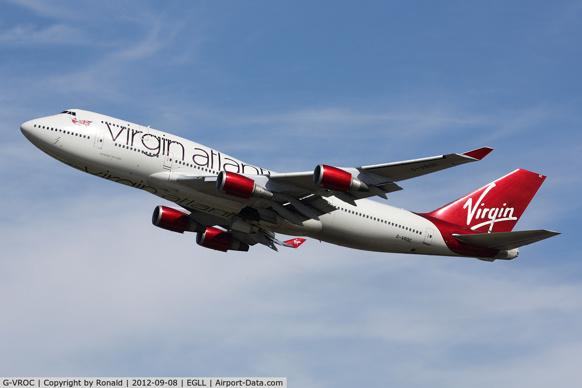 G-VROC, 2003 Boeing 747-41R C/N 32746, at lhr