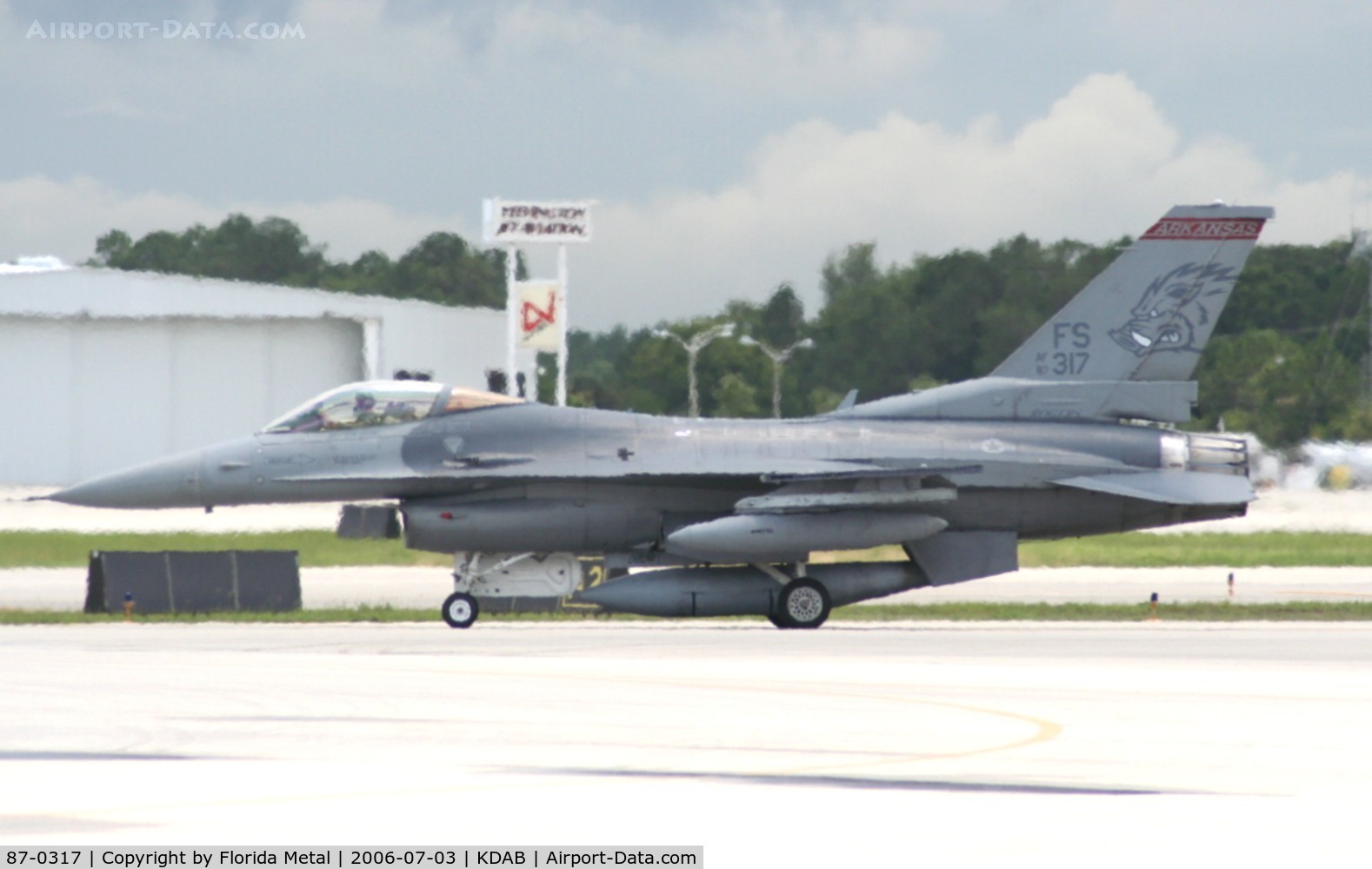 87-0317, 1987 General Dynamics F-16C Fighting Falcon C/N 5C-578, F-16 zx