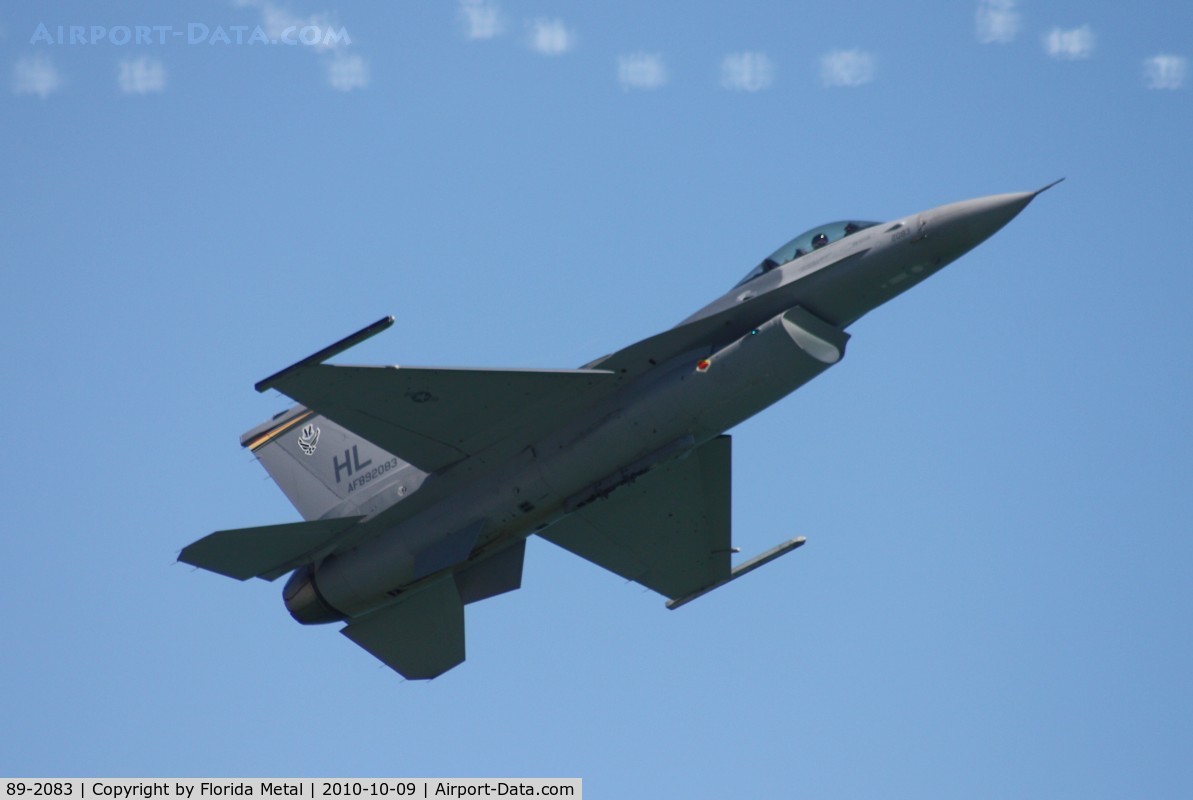 89-2083, General Dynamics F-16C Fighting Falcon C/N 1C-236, Daytona Air Show 2010 zx