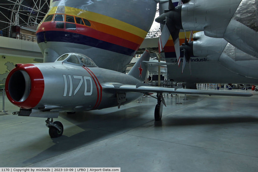 1170, Mikoyan-Gurevich MiG-15bis C/N 713001, Preserved