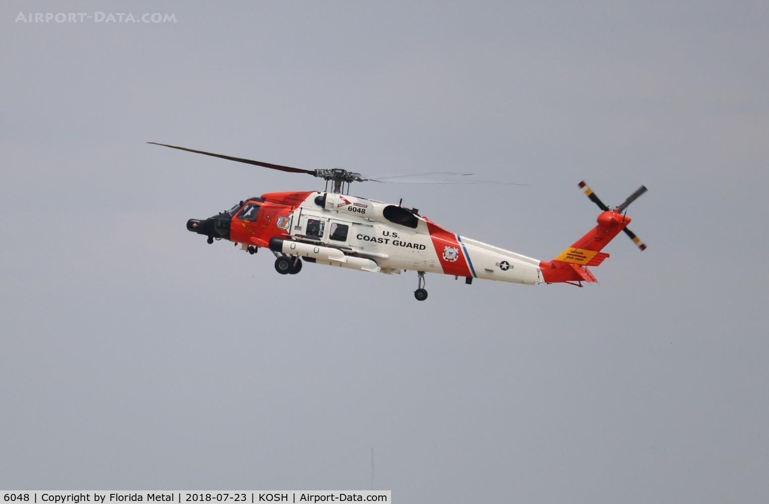 6048, 1995 Sikorsky MH-60T Jayhawk C/N 70.1808, OSH 18 zx