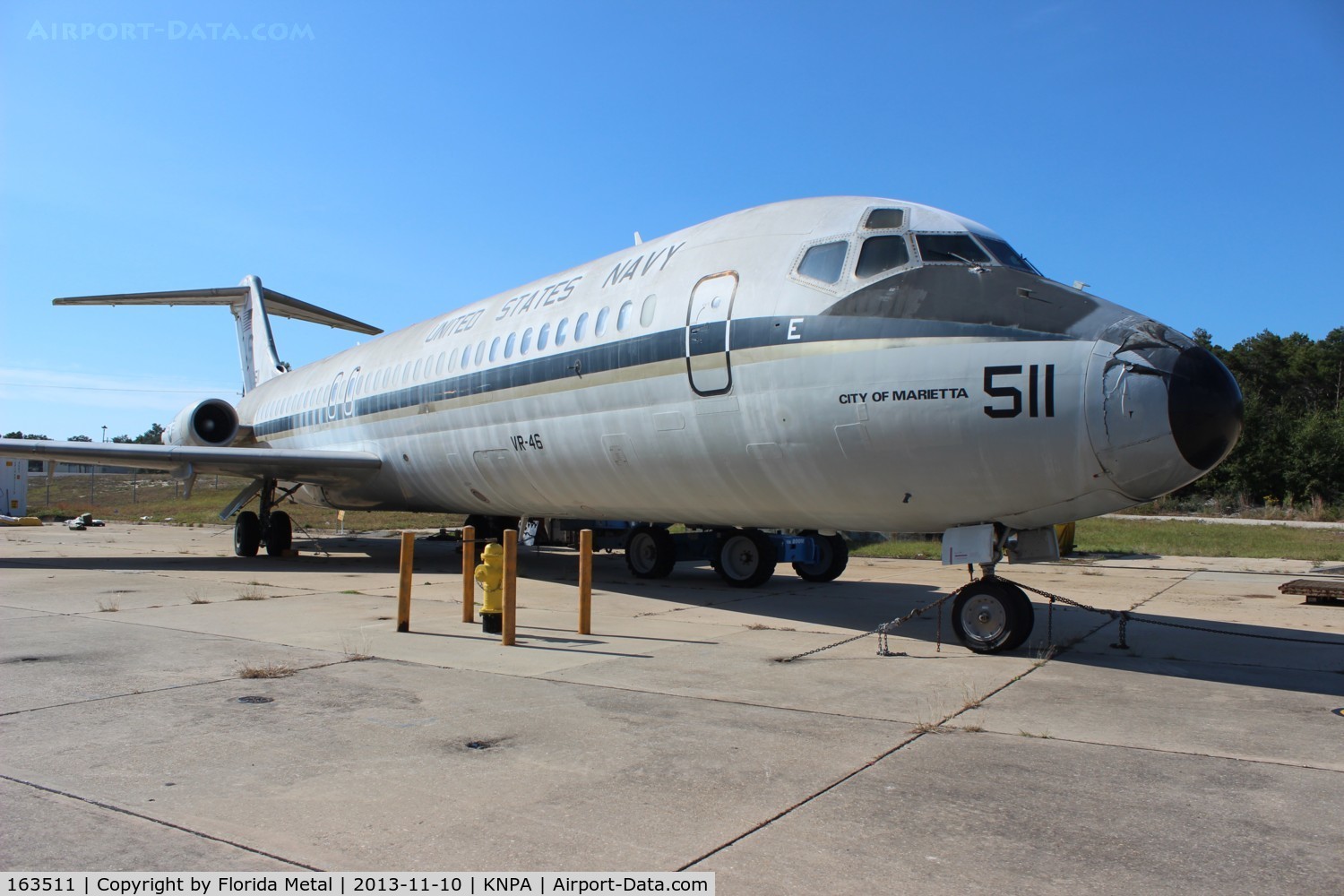 163511, 1969 McDonnell Douglas C-9B Skytrain II C/N 47431, USN Museum zx
