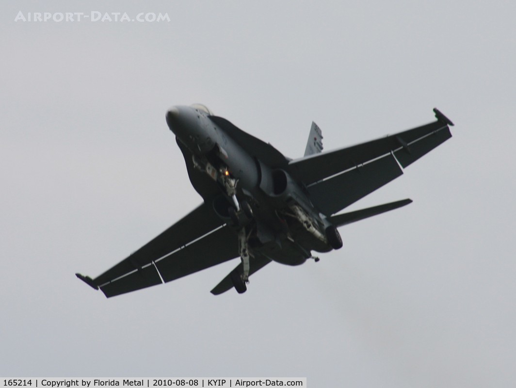165214, McDonnell Douglas F/A-18C Hornet C/N 1394/C441, Thunder Over Michigan 2010 zx