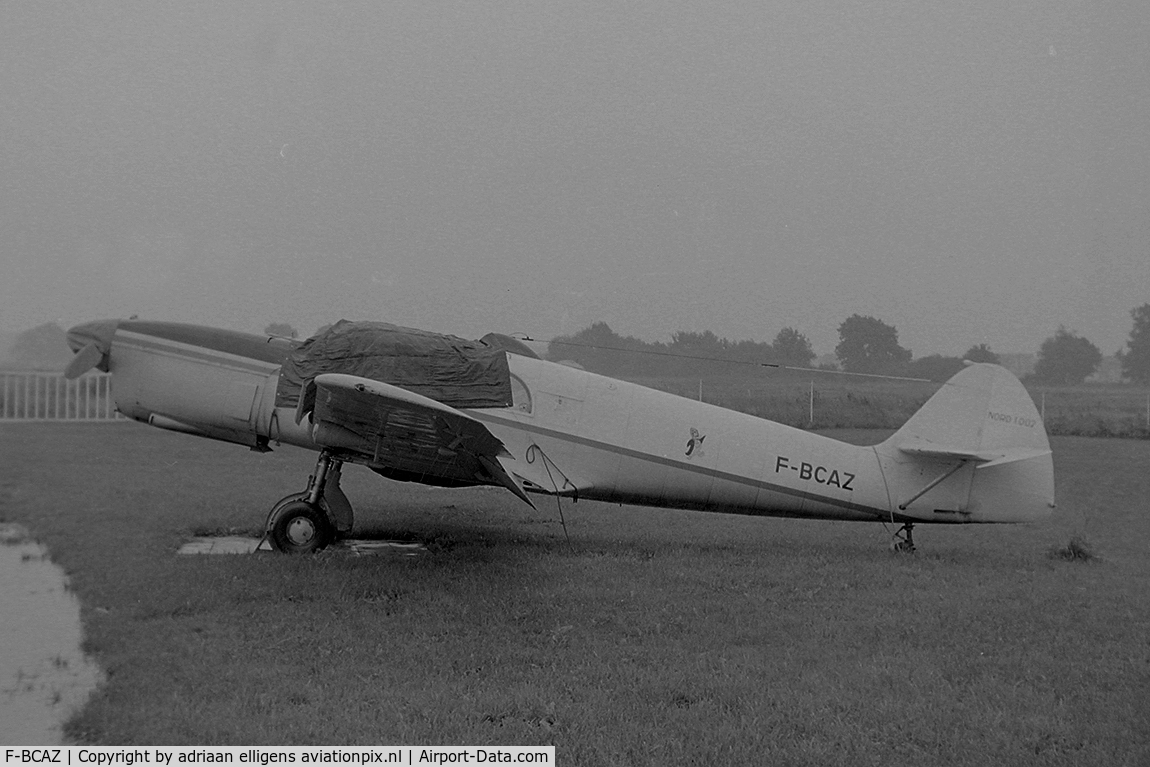 F-BCAZ, 1947 Nord 1002 Pingouin II C/N 168, Nord 1002  at Egelsbach August 31, 1968