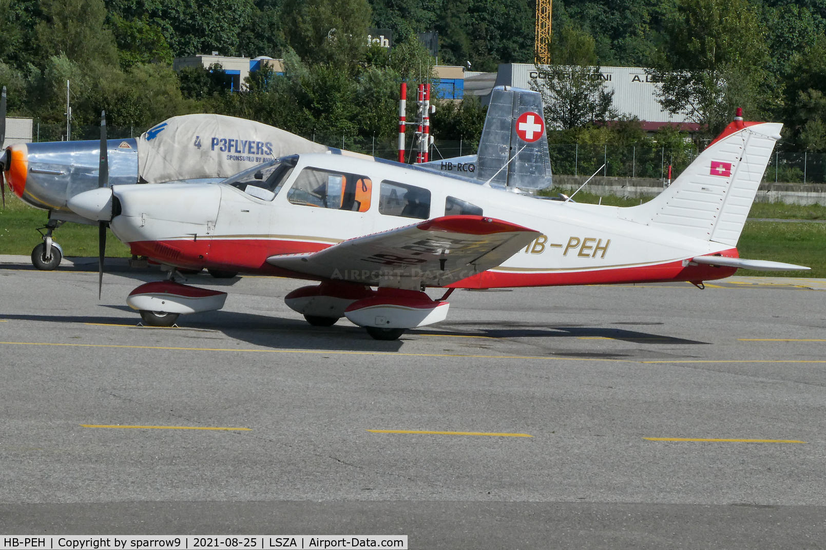 HB-PEH, 1979 Piper PA-28-181 Archer II C/N 28-7990531, At Lugano-Agno