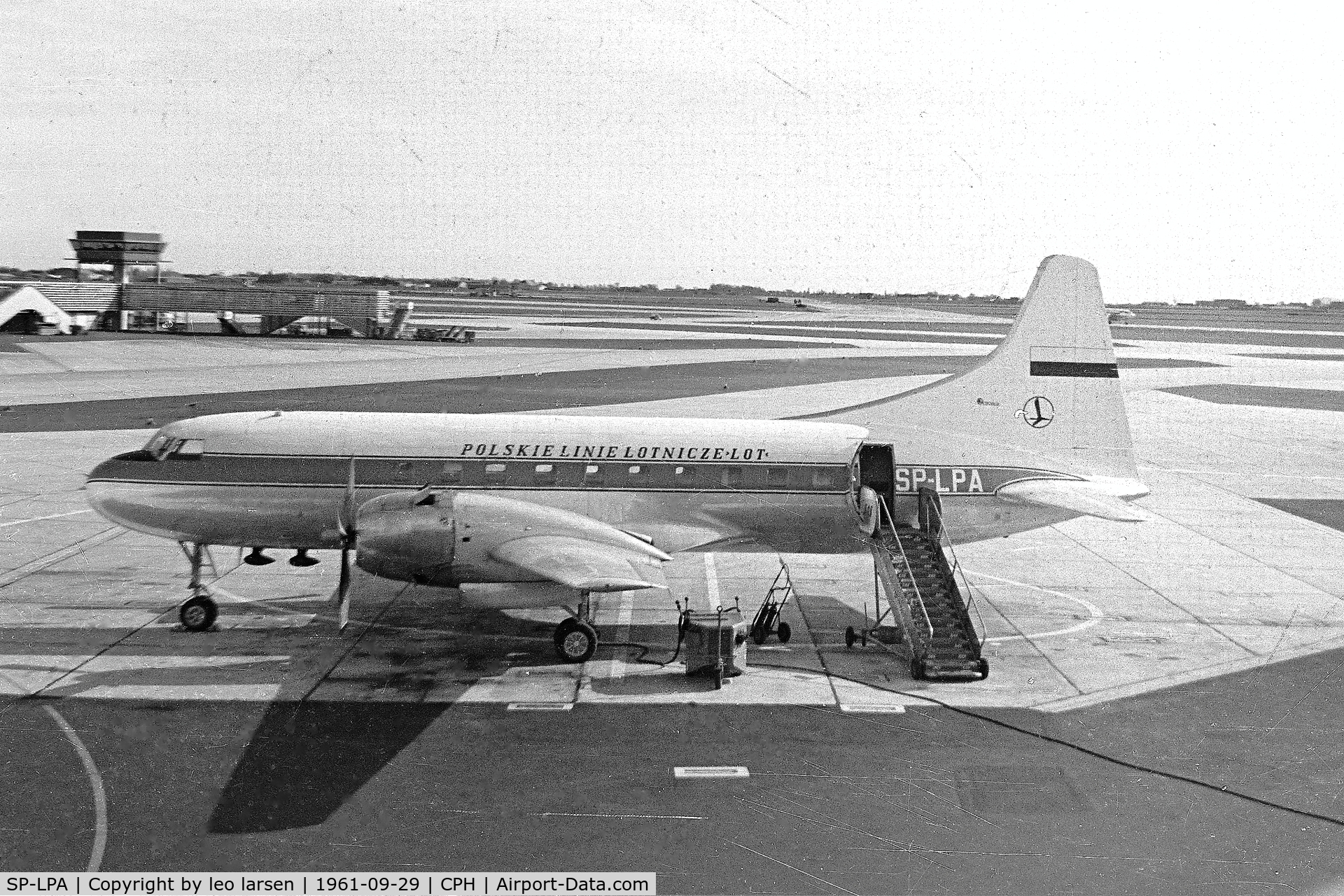 SP-LPA, 1949 Convair 240 C/N 153, Copenhagen 29.9.1961