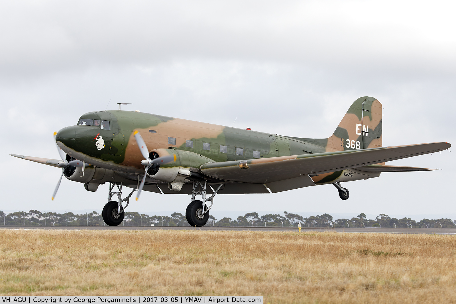 VH-AGU, 1944 Douglas DC3C-S1C3G (C-47B) C/N 15920, Australian International Air Show.