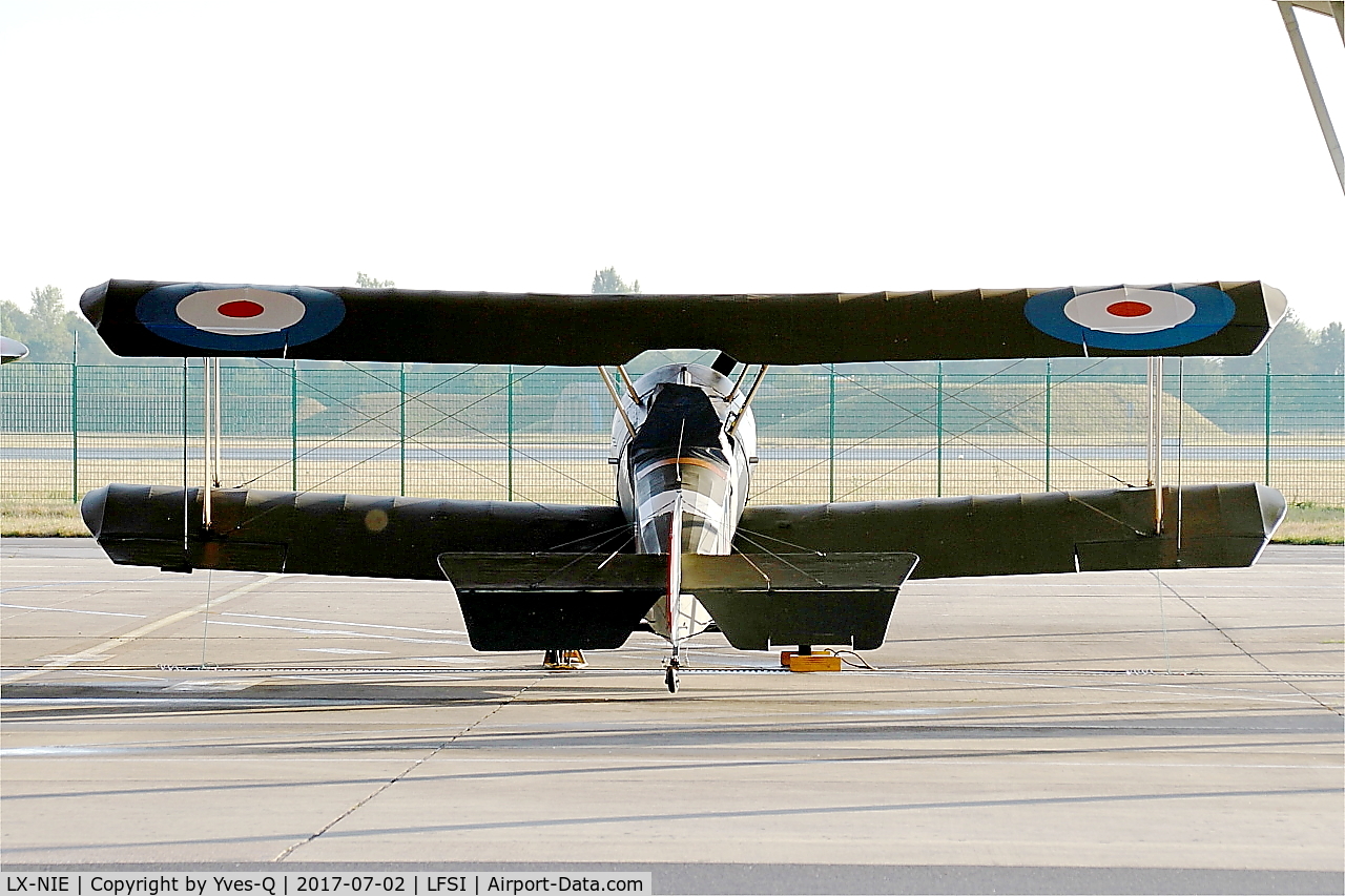 LX-NIE, 2011 Nieuport 28 C.1 Replica C/N 100, Nieuport 28 C.1 Replica, Parked, St Dizier-Robinson Air Base 113 (LFSI)