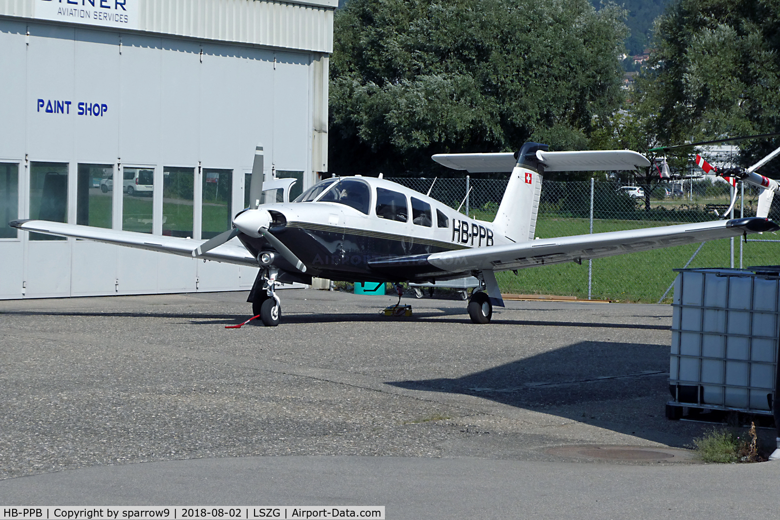 HB-PPB, 1979 Piper PA-28RT-201T Turbo Arrow IV Arrow IV C/N 28R-7931278, At Grenchen